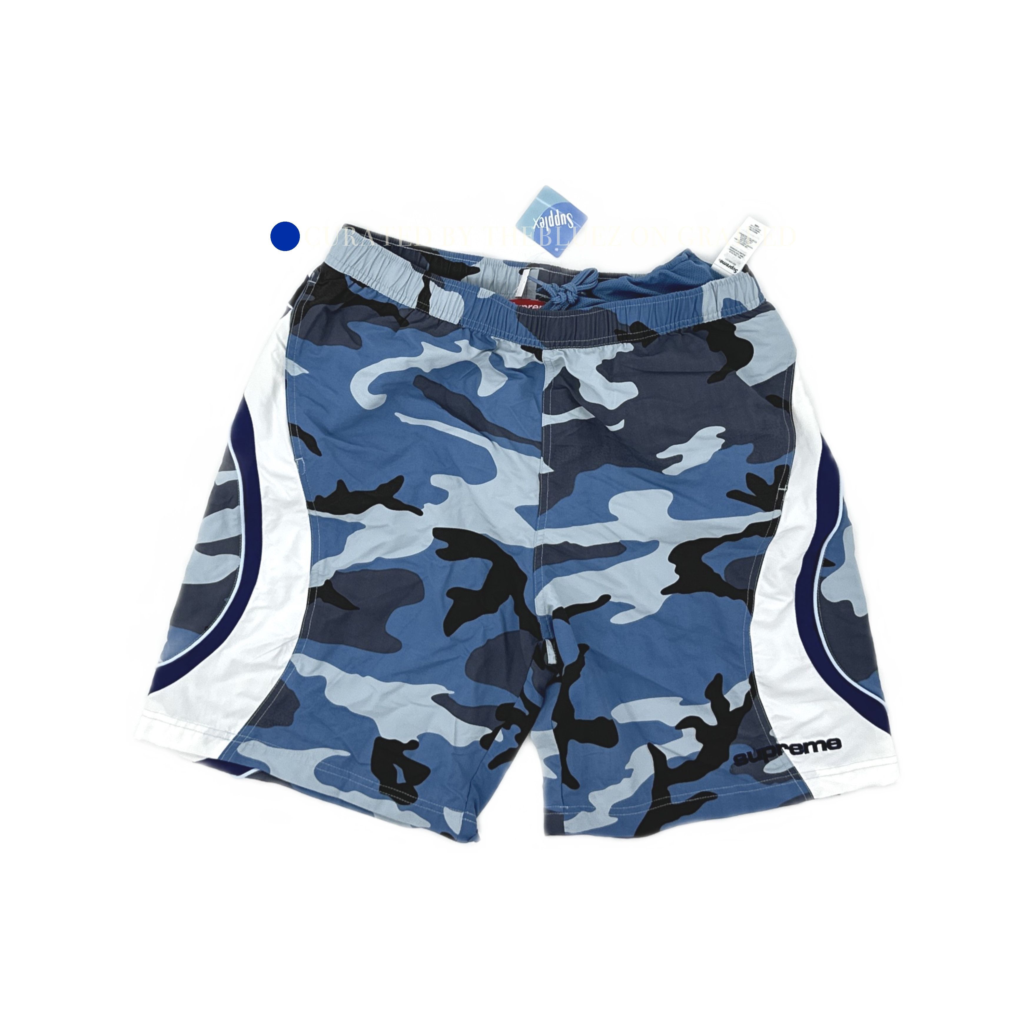 Supreme Supreme Blue Chocolate Chip Camo Cargo Shorts | Grailed