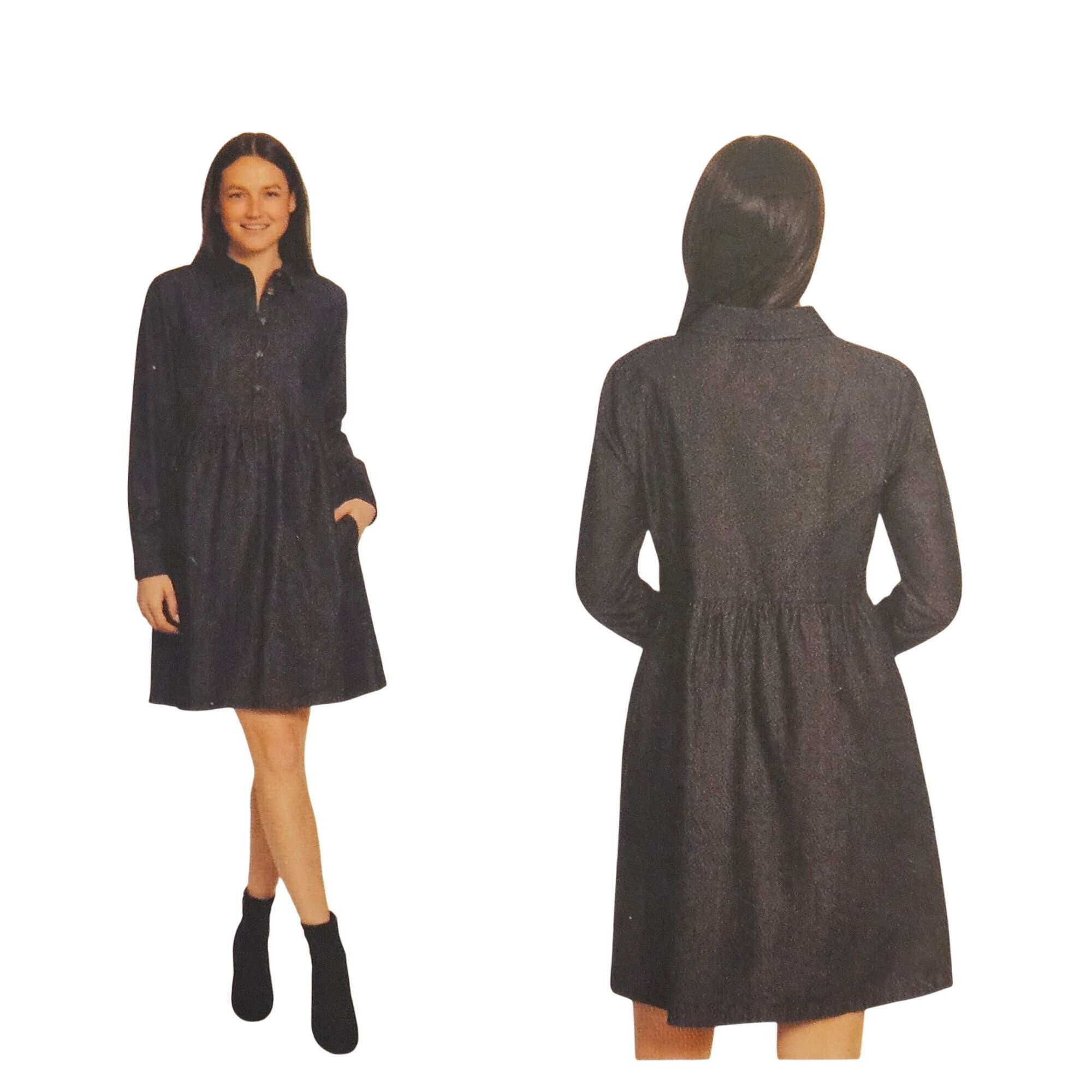 Nine West Nine West NWT Women’s Denim Shirt Dress Size XL Long Sleeve Size XL / US 12-14 / IT 48-50 - 8 Thumbnail