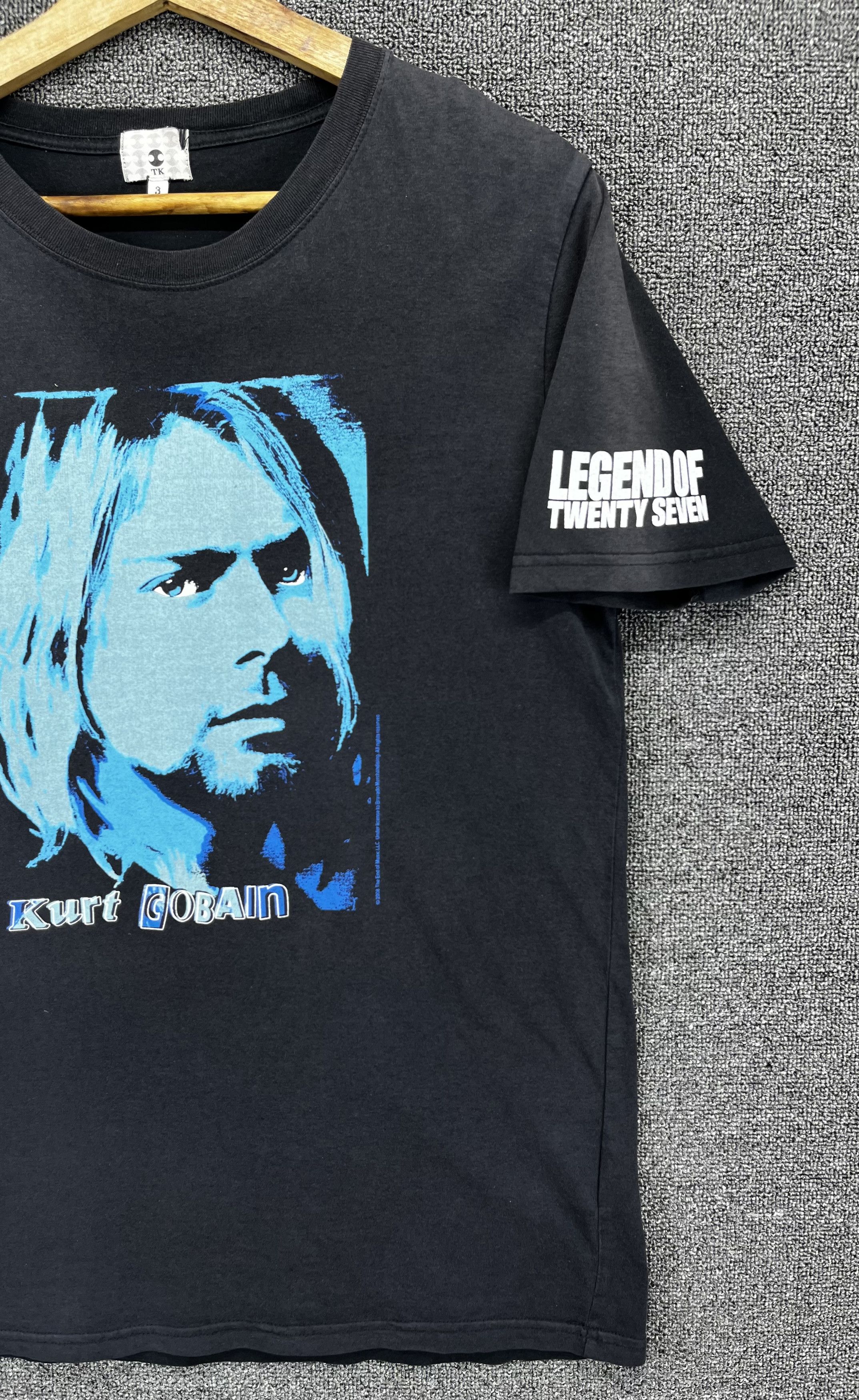 Band Tees Vintage Nirvana Kurt Cobain Punk Rock Band Tees T Shirts Size US S / EU 44-46 / 1 - 4 Thumbnail