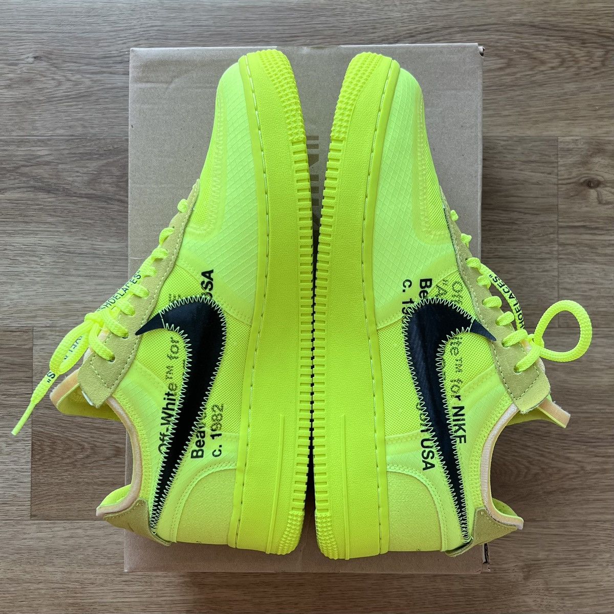 Nike × Off-White Off-White X Nike Air Force 1 Low Volt Size US 9.5 / EU 42-43 - 4 Thumbnail