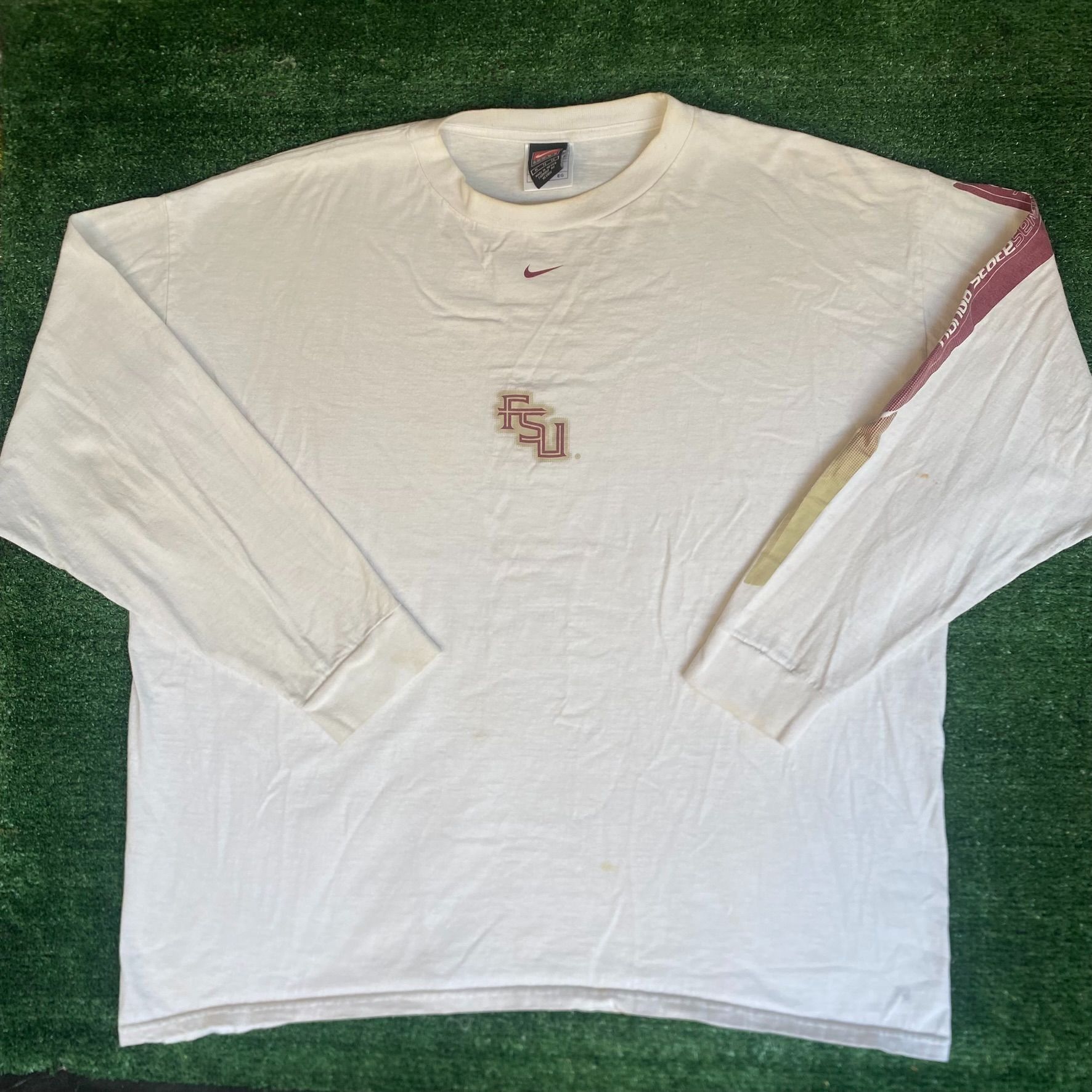 Nike Vintage Y2K Nike FSU Seminoles Shirt Florida State Logo Tee Size US XXL / EU 58 / 5 - 1 Thumbnail