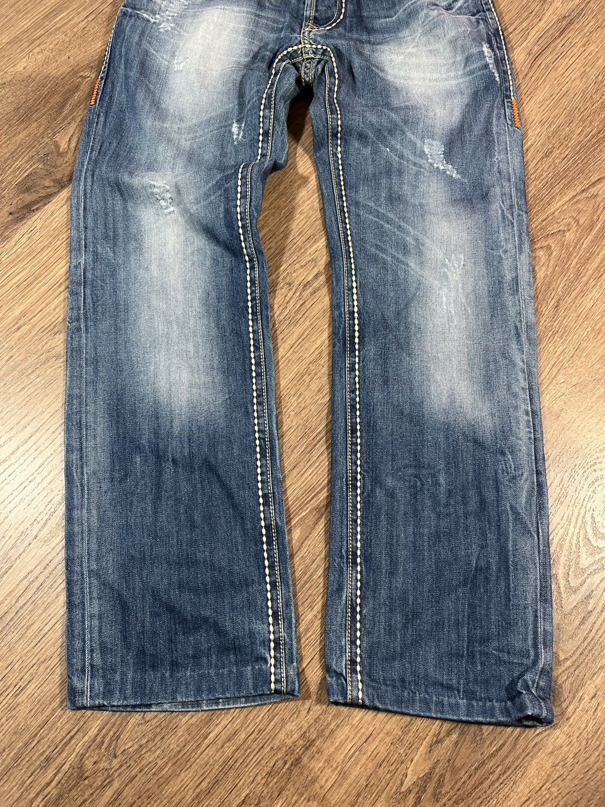 True Religion Vintage True Religion Rainbow Bobby Denim Pants Size US 31 - 3 Thumbnail