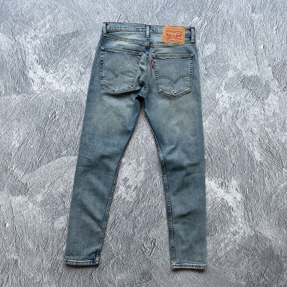 Levi's × Levi's Vintage Clothing Men’s Jeans Levi’s 512 Lo-Ball Blue Size: 31/32 Size US 31 - 8 Thumbnail
