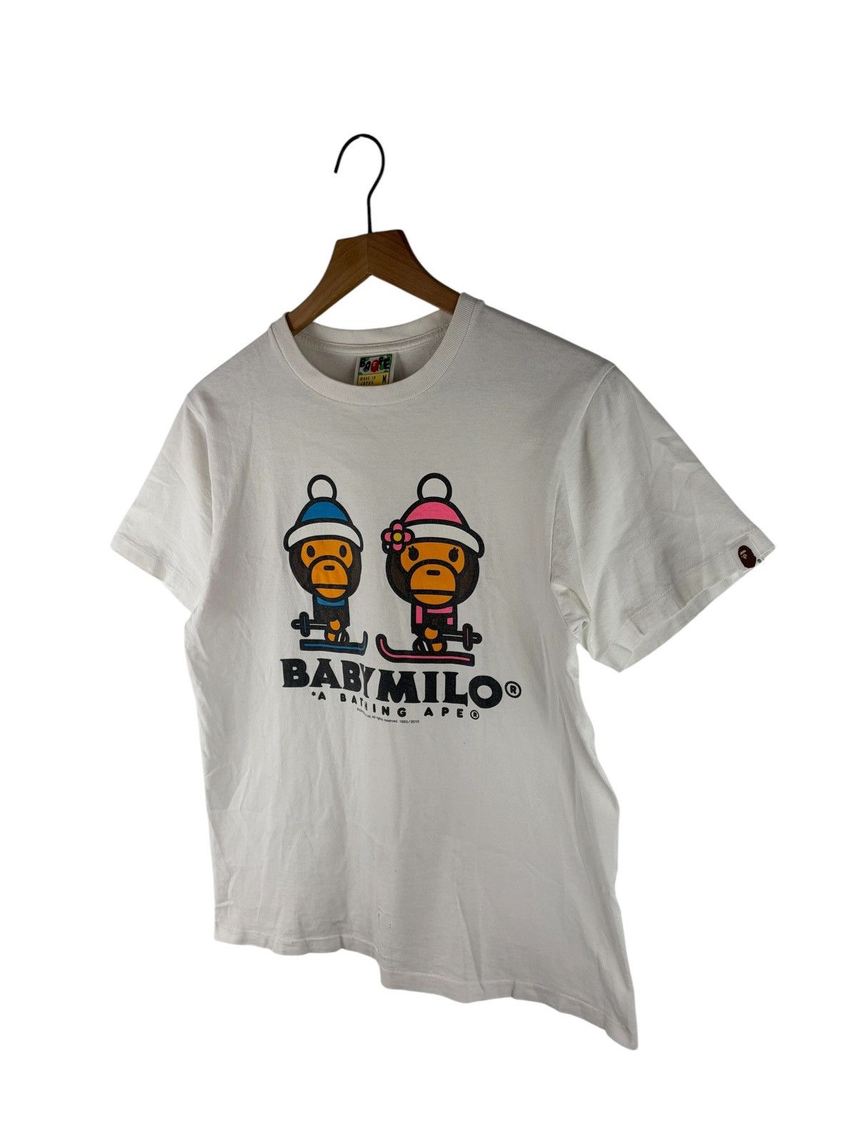 Bape 2010 Bape Milo&Lisa Print Tee Size US S / EU 44-46 / 1 - 2 Thumbnail