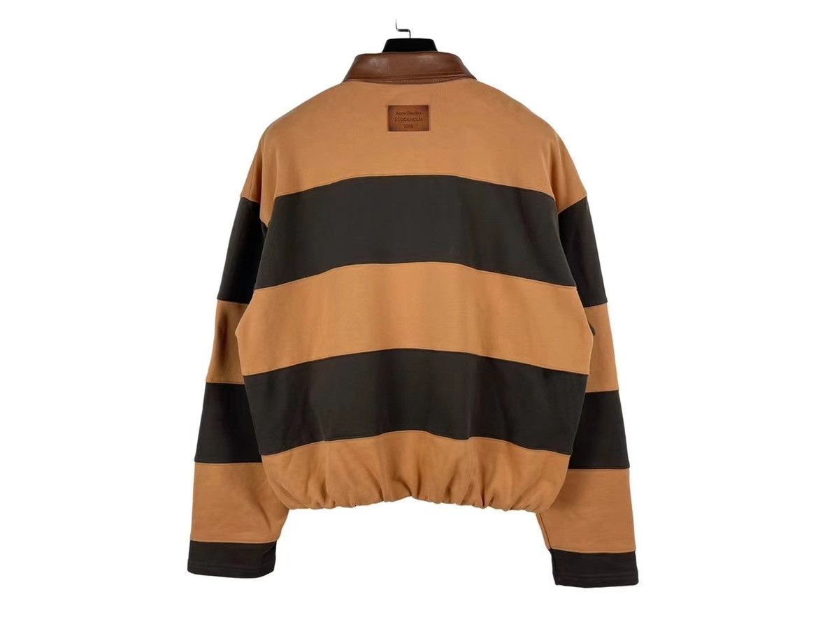 Acne Studios Acne Studios Striped Polo Sweater Size US S / EU 44-46 / 1 - 2 Thumbnail