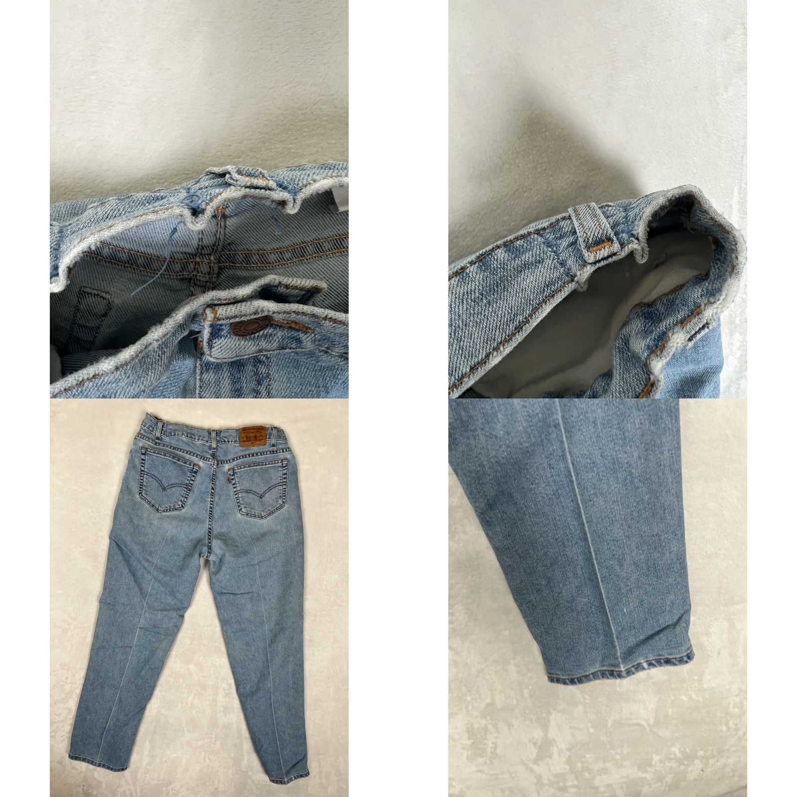 Levi's VINTAGE Levi’s 540 Orange Tab Relaxed Denim Jeans 32x31 Men Regular Blue Cotton 5-Pocket Design Size US 32 / EU 48 - 9 Thumbnail