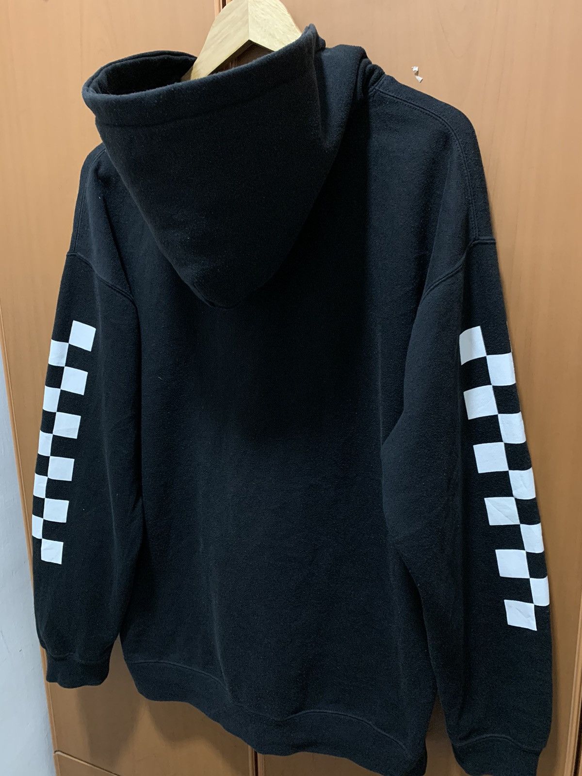 Vans Rare Design Brand Vans Checkerboard Hoodie Sweatshirt Size US L / EU 52-54 / 3 - 9 Thumbnail