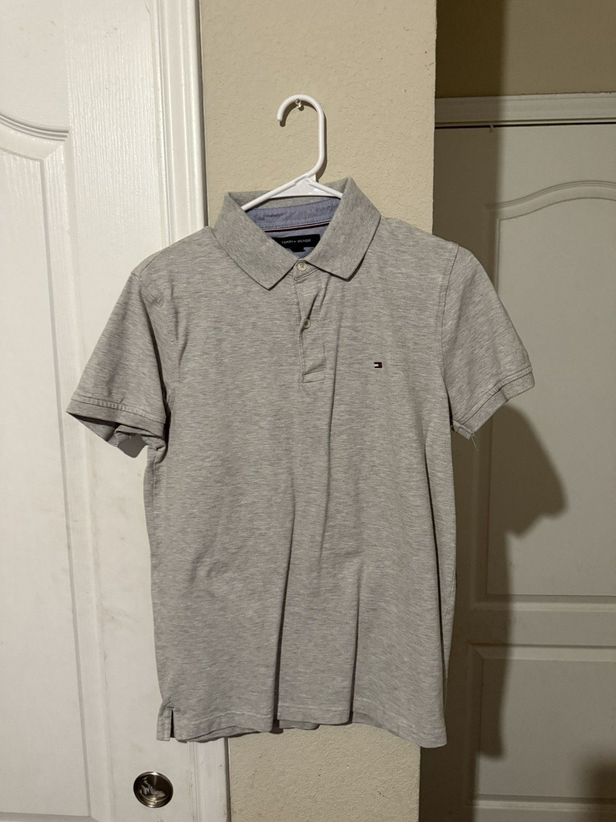 Tommy Hilfiger Grey Tommy Hilfiger Tee Size US M / EU 48-50 / 2 - 1 Thumbnail