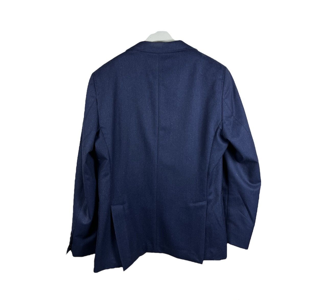 Designer × Morris Morris Heritage wool Mike plain flannel suit jacket blazer Size US L / EU 52-54 / 3 - 2 Thumbnail