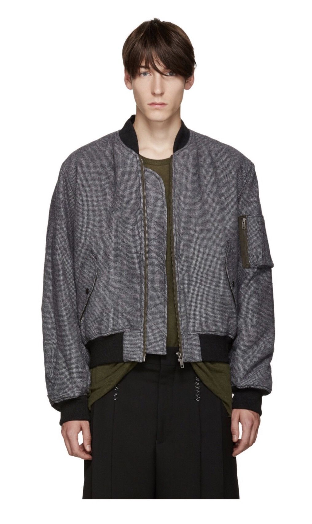 Haider Ackermann HAIDER ACKERMANN Men's FW'16 MA-1 BOMBER JACKET Size US M / EU 48-50 / 2 - 6 Thumbnail