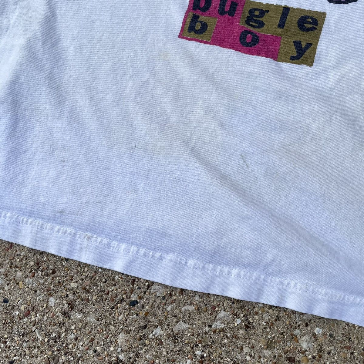 Bugle Boy Vintage Bugle Boy World Peace Global Awareness Tee XL Size US XL / EU 56 / 4 - 4 Thumbnail