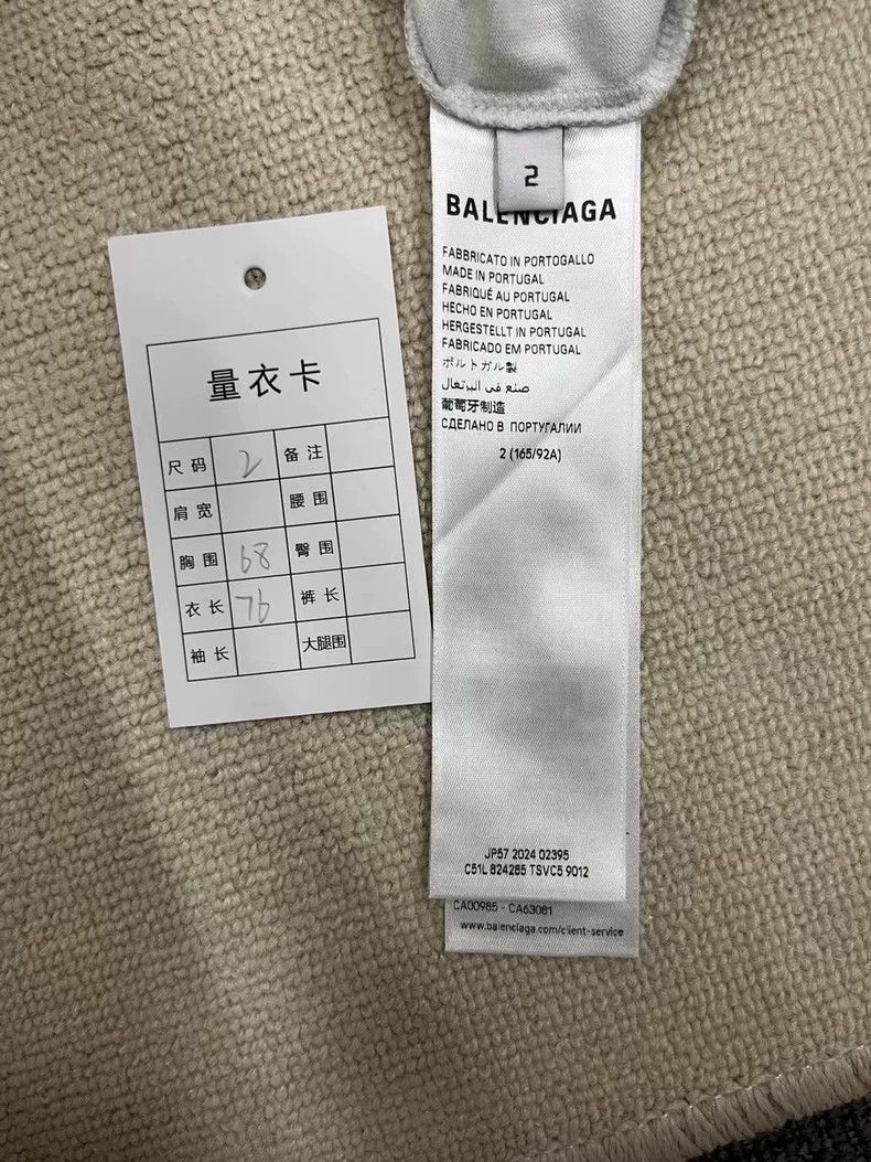 Balenciaga Balenciaga Monogrammed Drop Shoulder Short Sleeve T-shirt Size US M / EU 48-50 / 2 - 5 Thumbnail