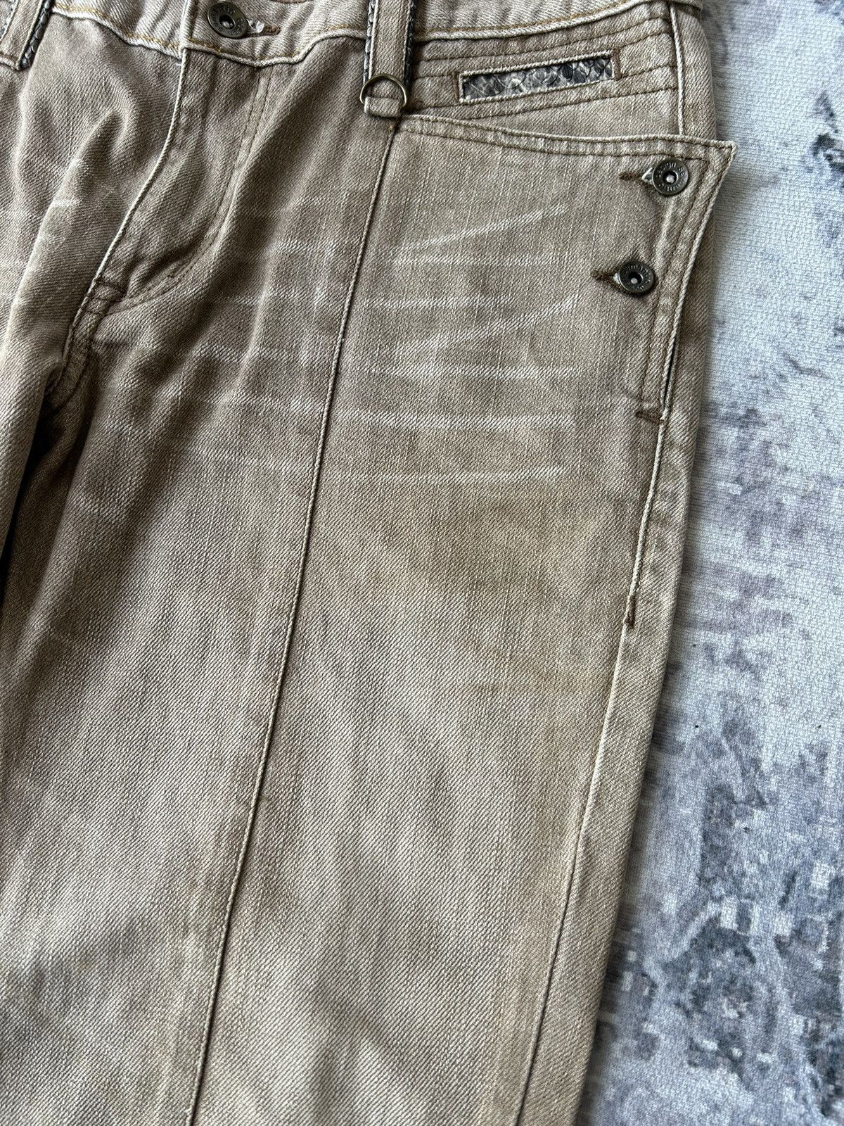 14th Addiction Snake Punk Semantic Design Pants Size US 31 - 8 Thumbnail
