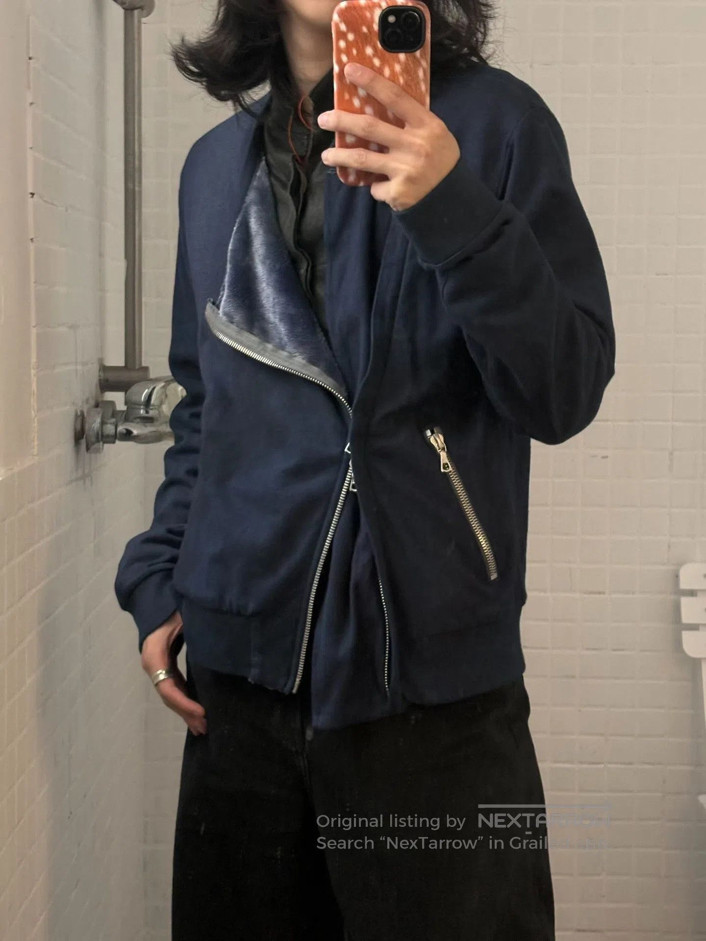 Dries Van Noten Dries Van Noten Blue Velvet Bomber Jacket. Size US M / EU 48-50 / 2 - 2 Thumbnail