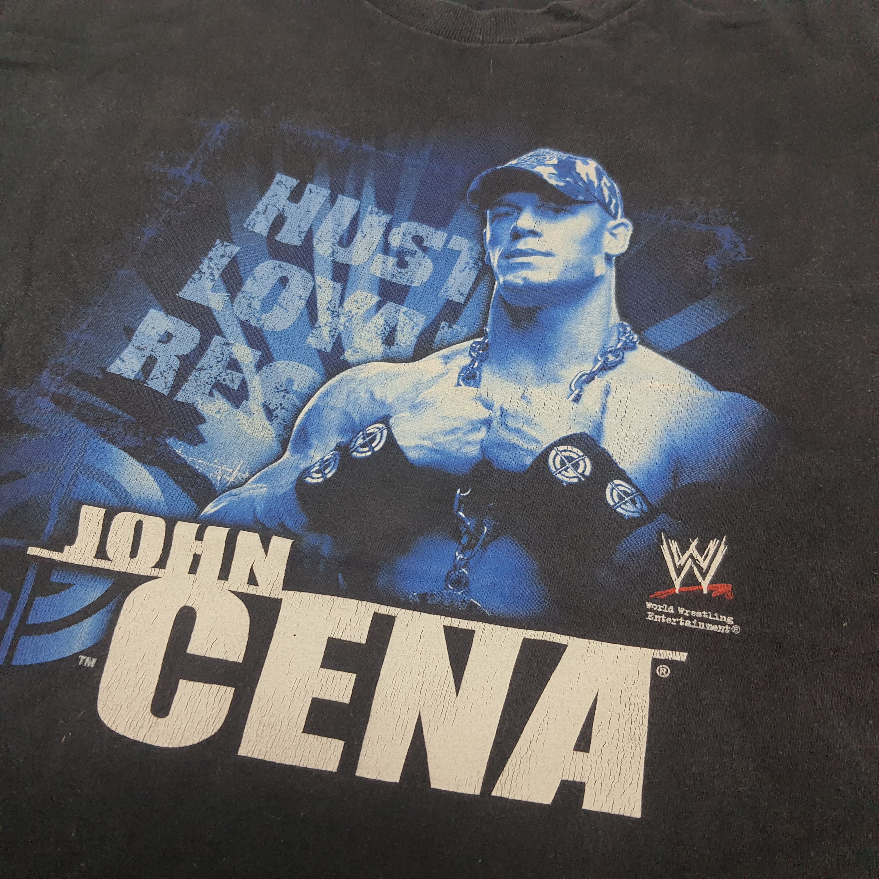 Vintage × WWE Vintage WWE John Cena World Wrestling Champion Tshirt Size US XL / EU 56 / 4 - 2 Thumbnail