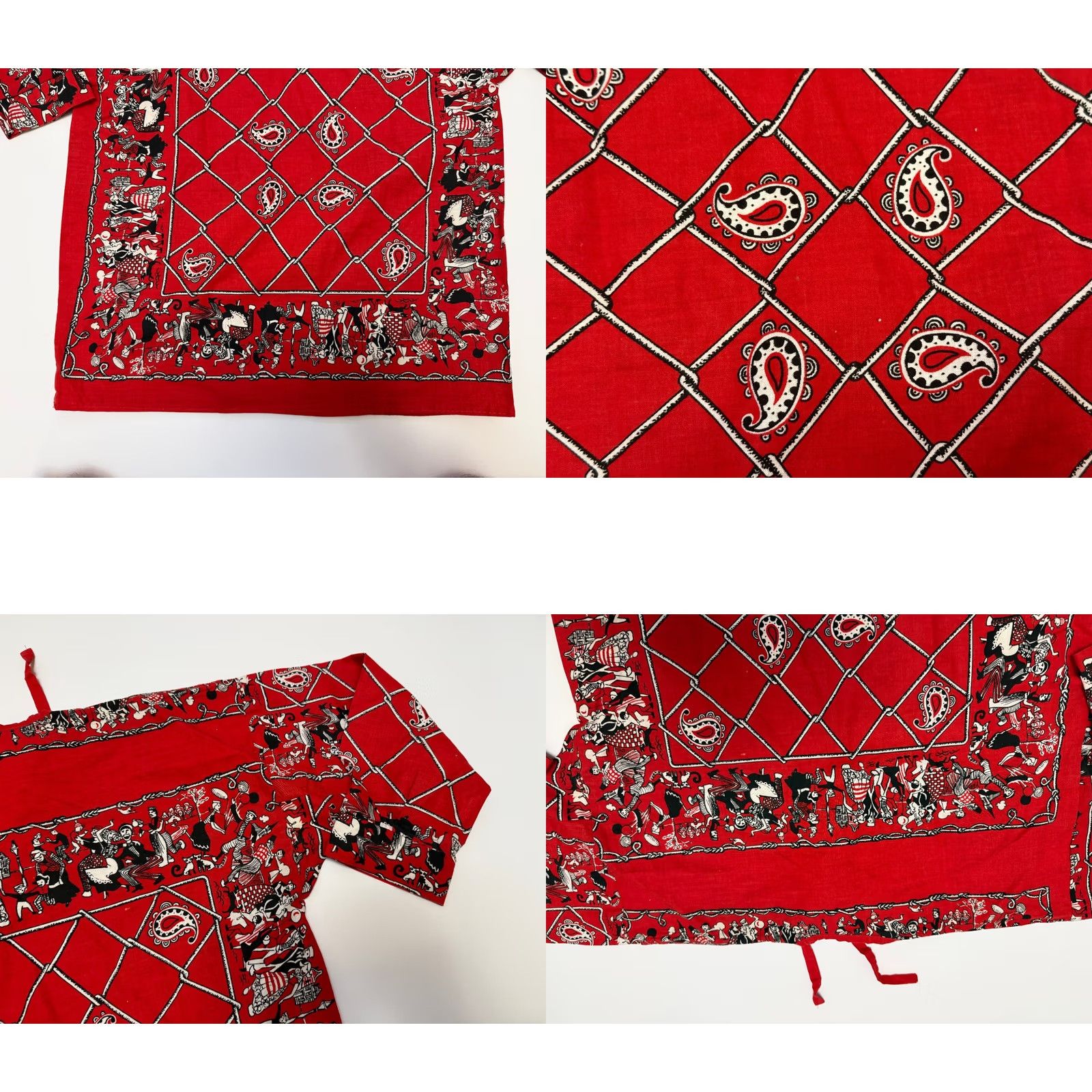 Vintage Vintage Switzerland National festival shirt Long sleeve Red Size 5 Men T-Shirt Size US S / EU 44-46 / 1 - 8 Thumbnail
