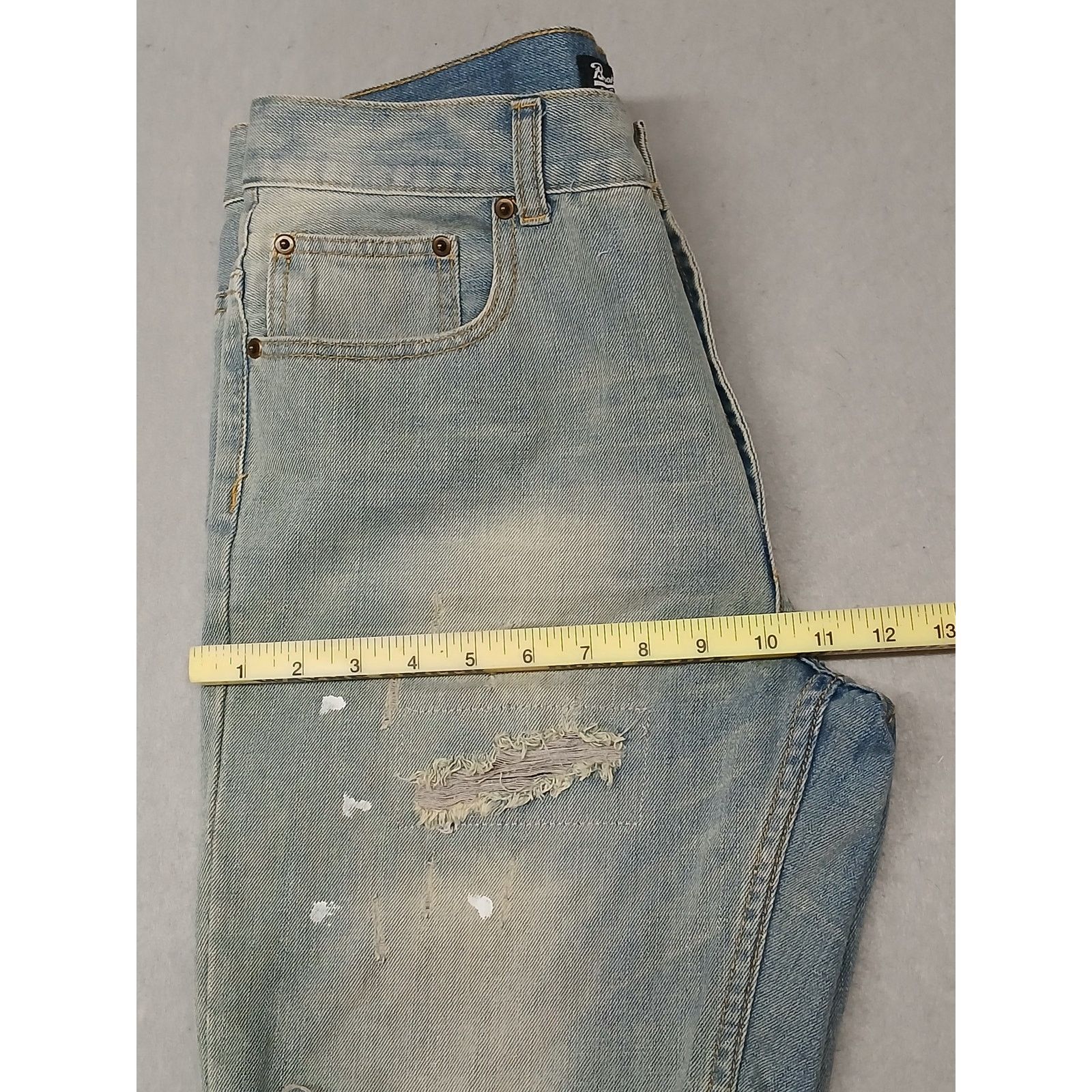 Brooklyn Cloth Brooklyn Cloth (34) Distressed Ripped Original Denim Jorts Size US 34 / EU 50 - 5 Thumbnail