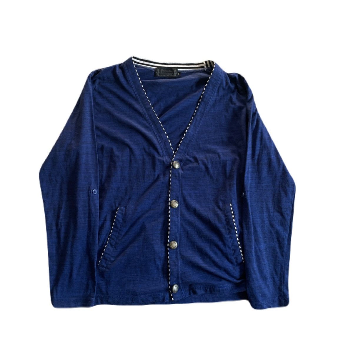 If Six Was Nine 2000s Japanese archive Vkei Gothic Button V-Neck Cardigan Size US S / EU 44-46 / 1 - 2 Thumbnail