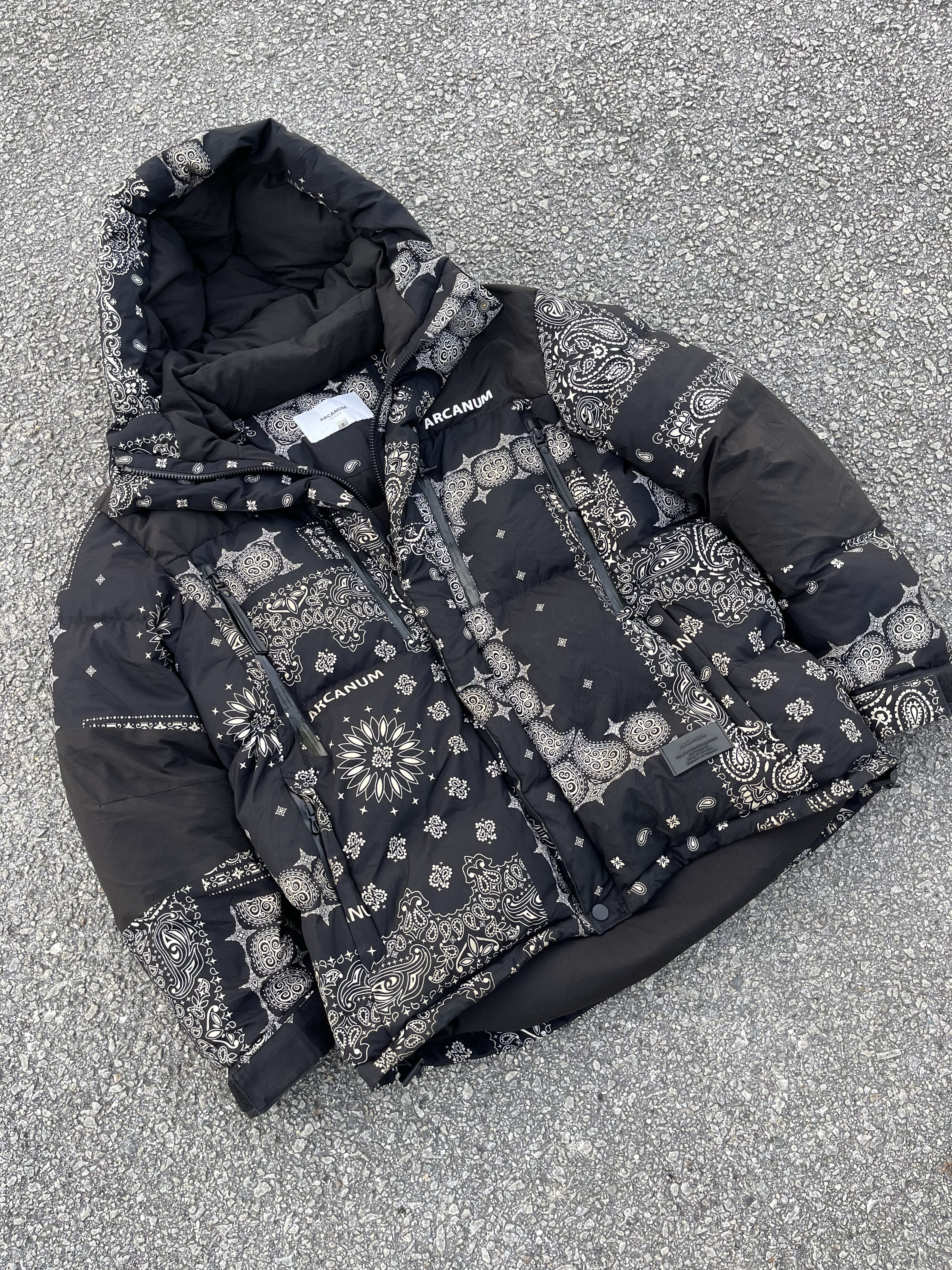 If Six Was Nine × JACKROSE Arcanum Design by Jack Rose Puffer Balaclava Size US XL / EU 56 / 4 - 1 Thumbnail