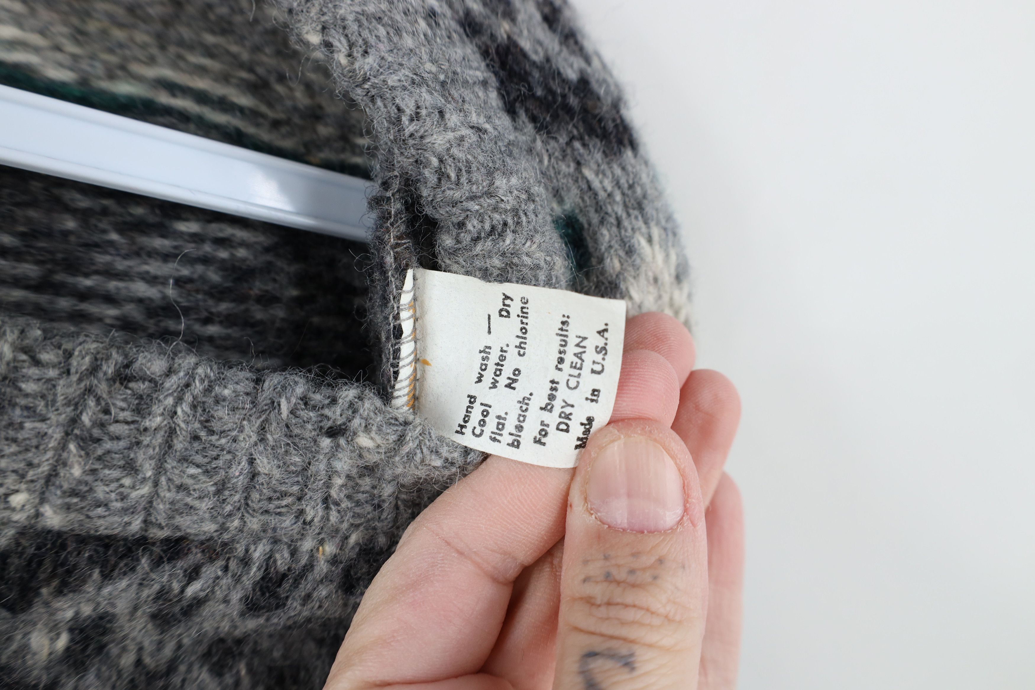 Vintage AS IS Vintage 90s Streetwear Wool Blend Knit Sweater USA Size US M / EU 48-50 / 2 - 9 Thumbnail