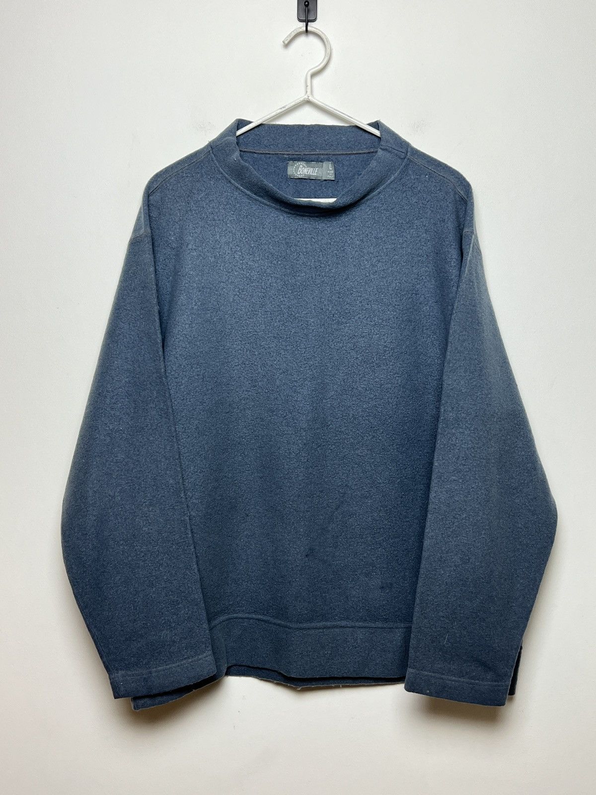 Boneville archive boneville navy arctic wool moc neck sweatshirt Size US M / EU 48-50 / 2 - 12 Thumbnail