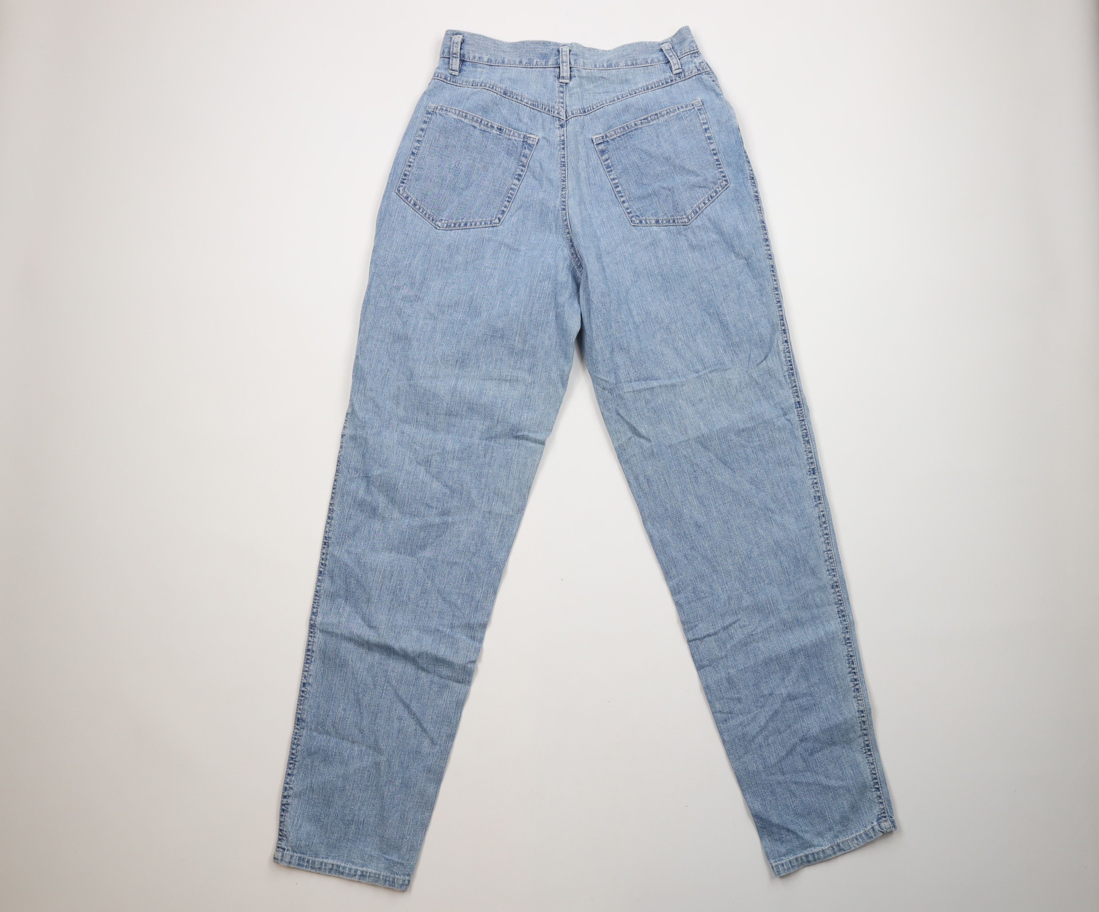 Vintage Vintage 90s Streetwear Tapered Leg Denim Jeans Pants Blue Size 30" / US 8 / IT 44 - 9 Thumbnail