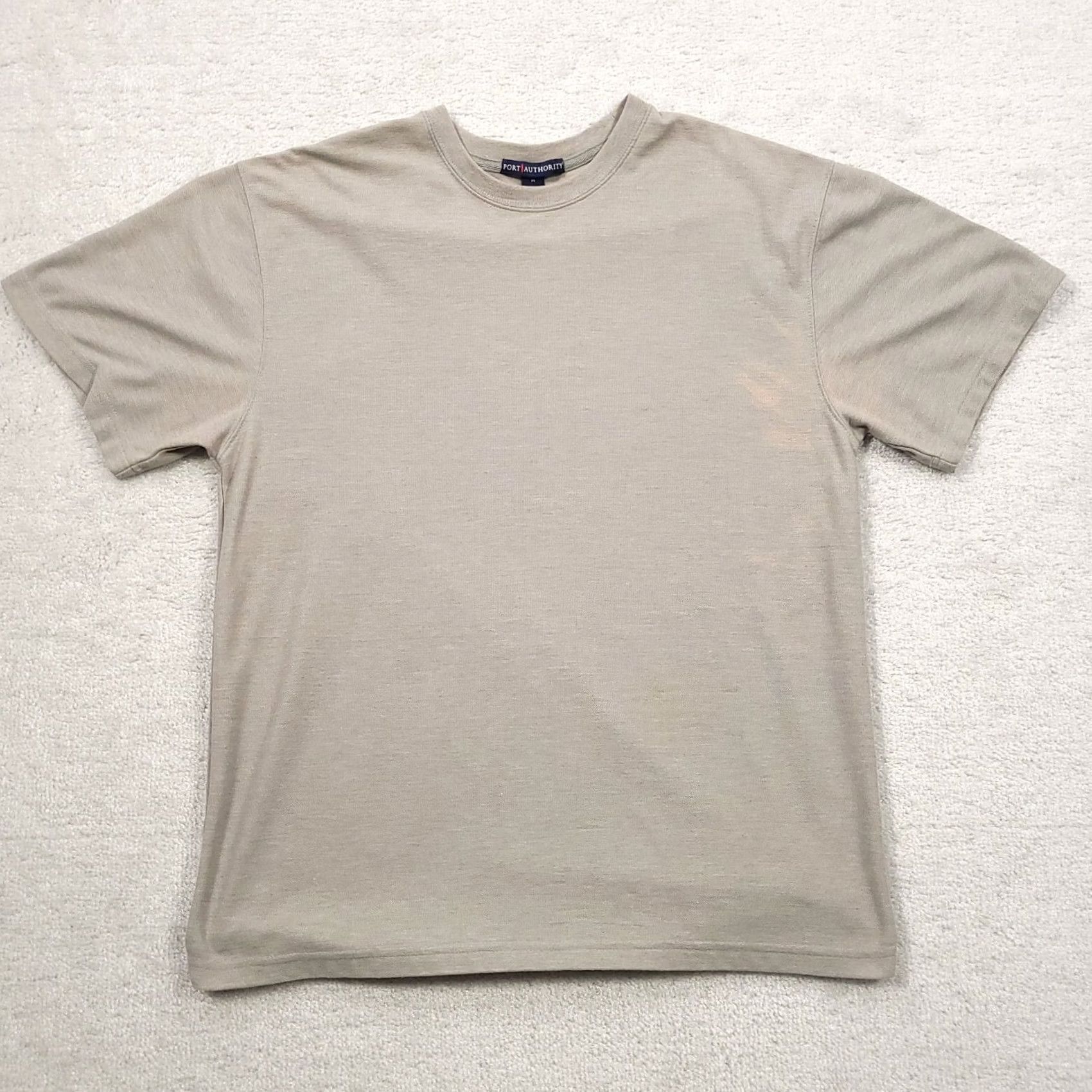 Port Authority Port Authority T Shirt Mens Medium Gray Polyester Grunge Skater SEE PHOTOS Size US M / EU 48-50 / 2 - 2 Thumbnail