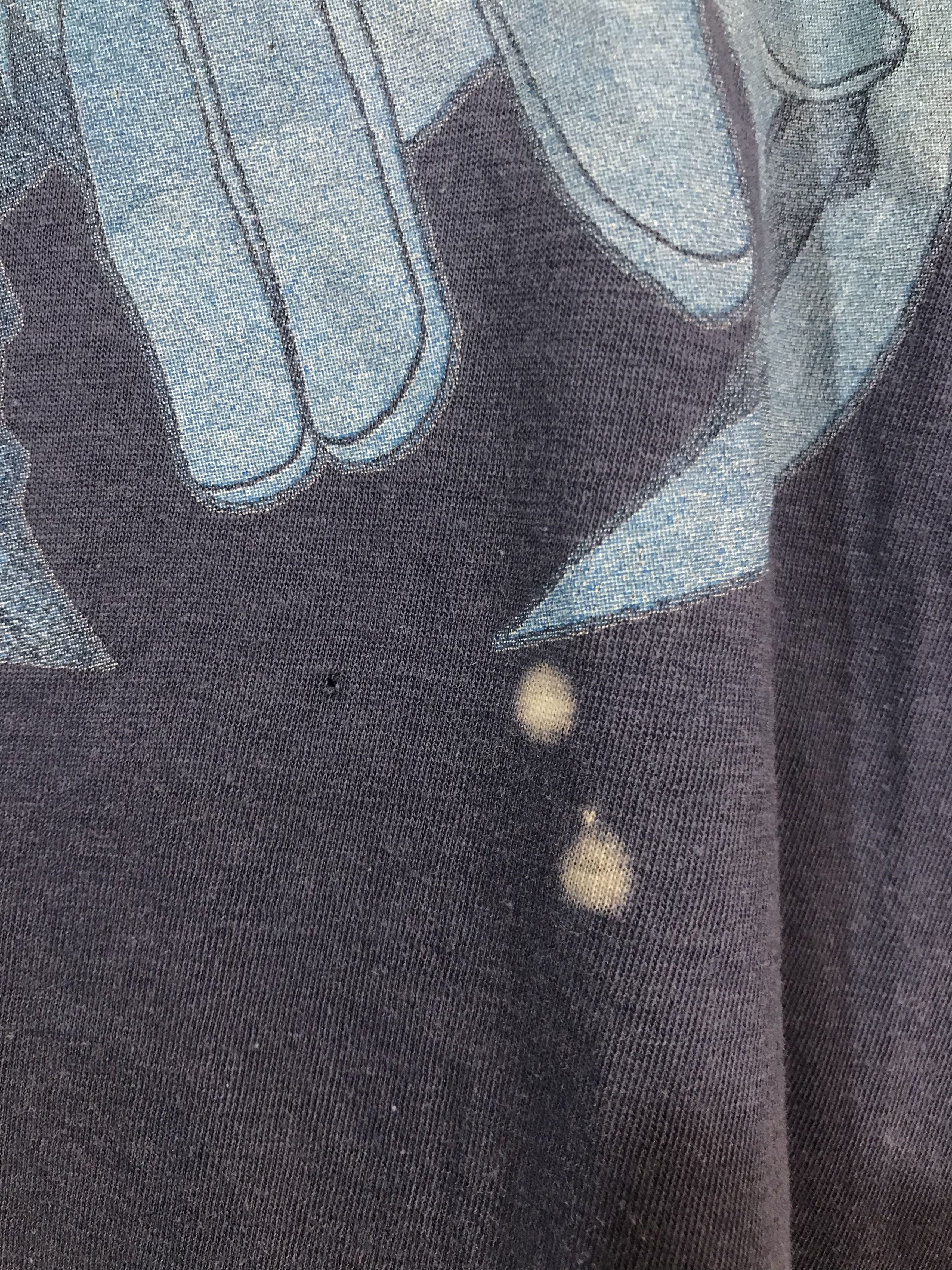 Anime VINTAGE RUROUNI KENSHIN SAMURAI X TRASHED FADED TEE Size US L / EU 52-54 / 3 - 3 Thumbnail