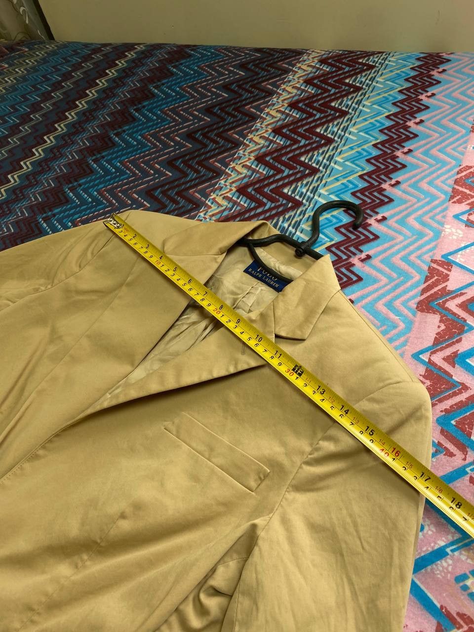 Polo Ralph Lauren Blazer beige Polo Ralph Lauren Vintage streetwear Y2K Size M / US 6-8 / IT 42-44 - 10 Thumbnail