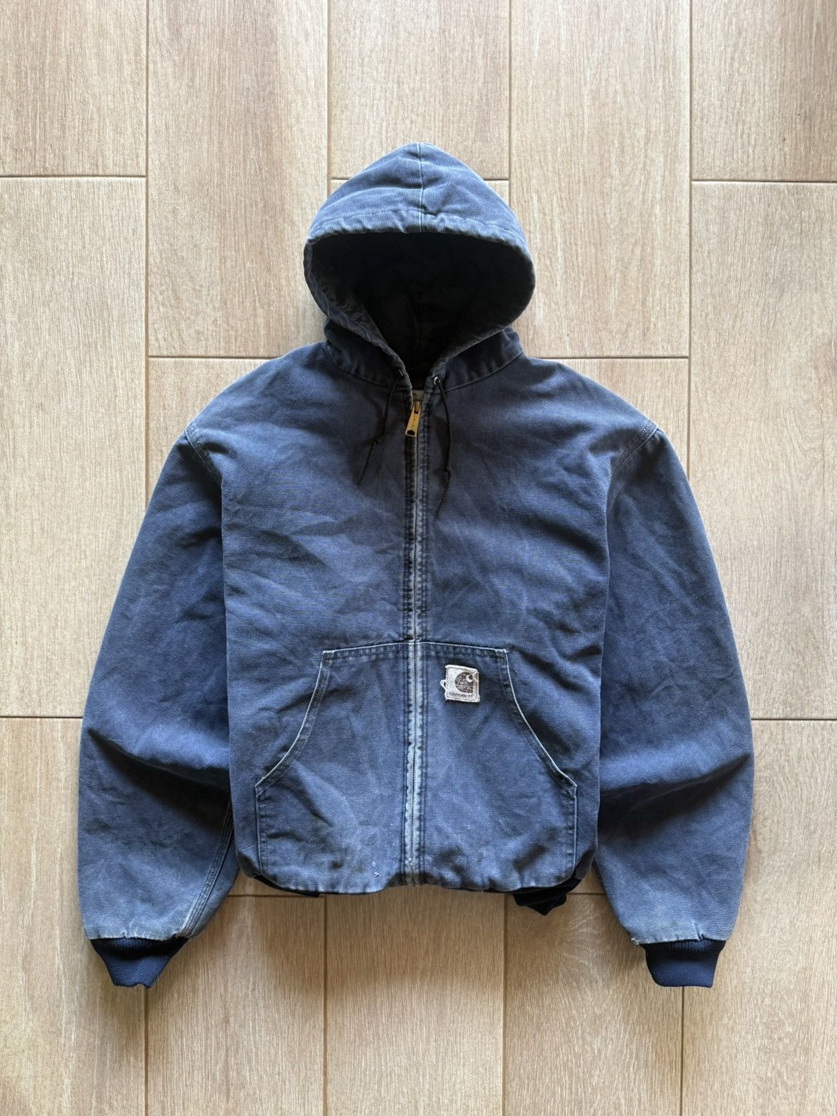 Carhartt JQ263 Blue Carhartt Active Jacket 90s Size US L / EU 52-54 / 3 - 2 Thumbnail