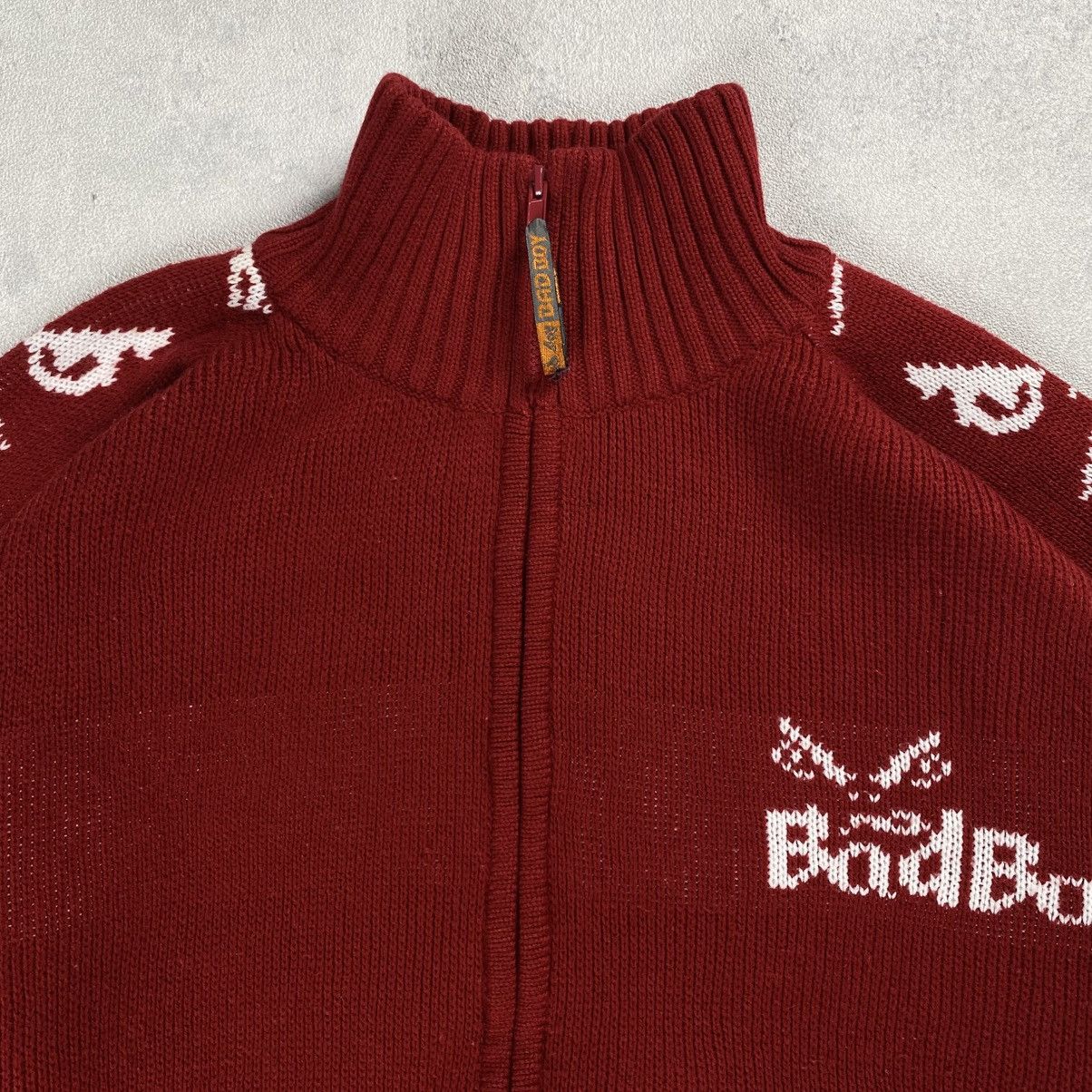 Tribal Streetwear Bad Boy Wool Zip Knitwear Size US XXL / EU 58 / 5 - 13 Thumbnail