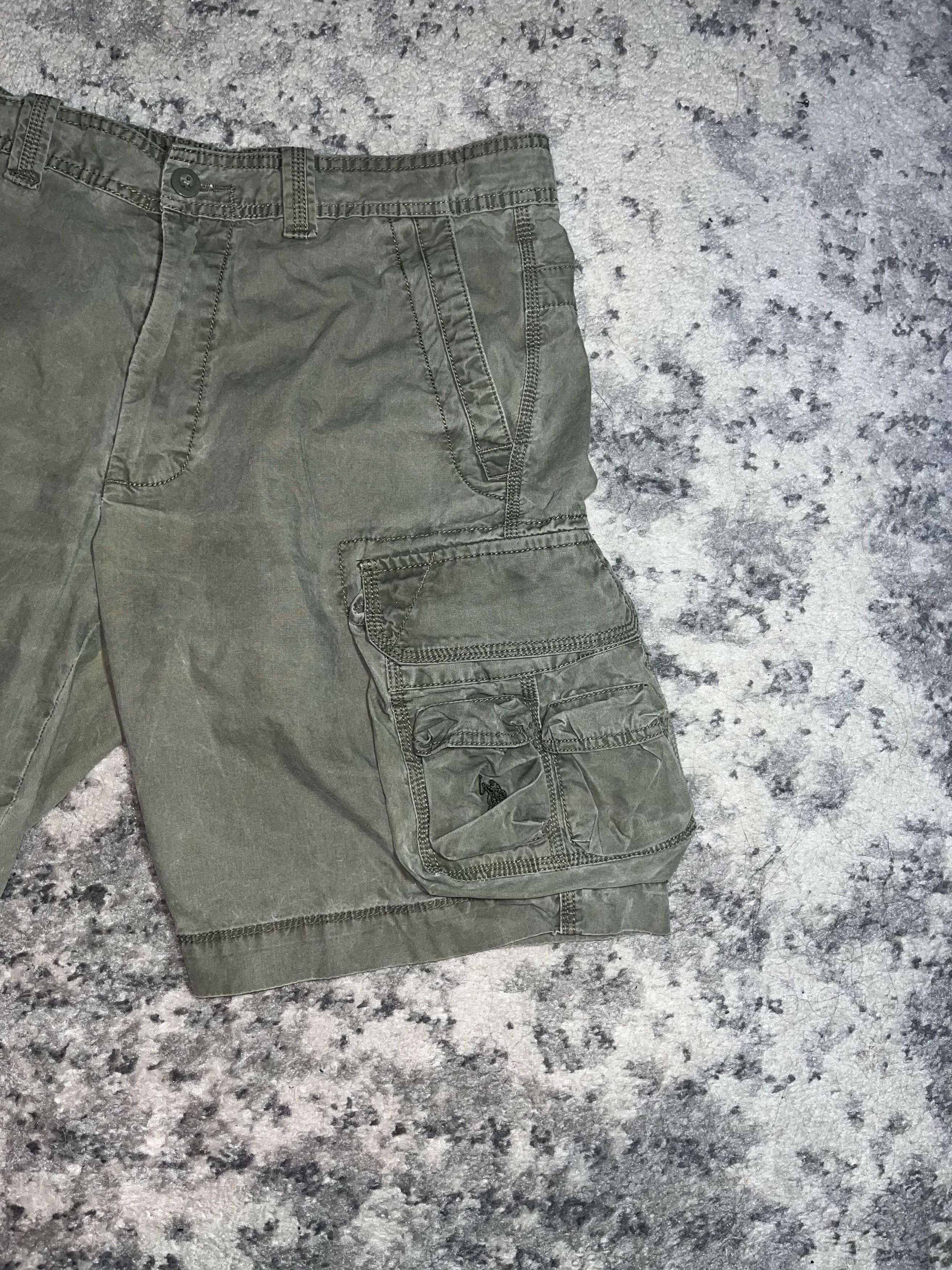 U.S. Polo Assn. Vintage Y2K Army Green Polo U.S. Polo Assn. Baggy Cargos Size US 34 / EU 50 - 4 Thumbnail