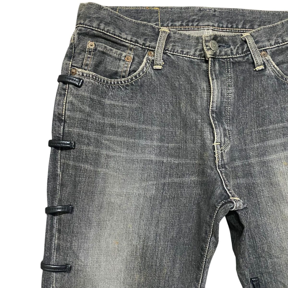 Edwin Vintage Edwin 800sx Black Denim Super Flare Jeans Size US 32 / EU 48 - 4 Thumbnail