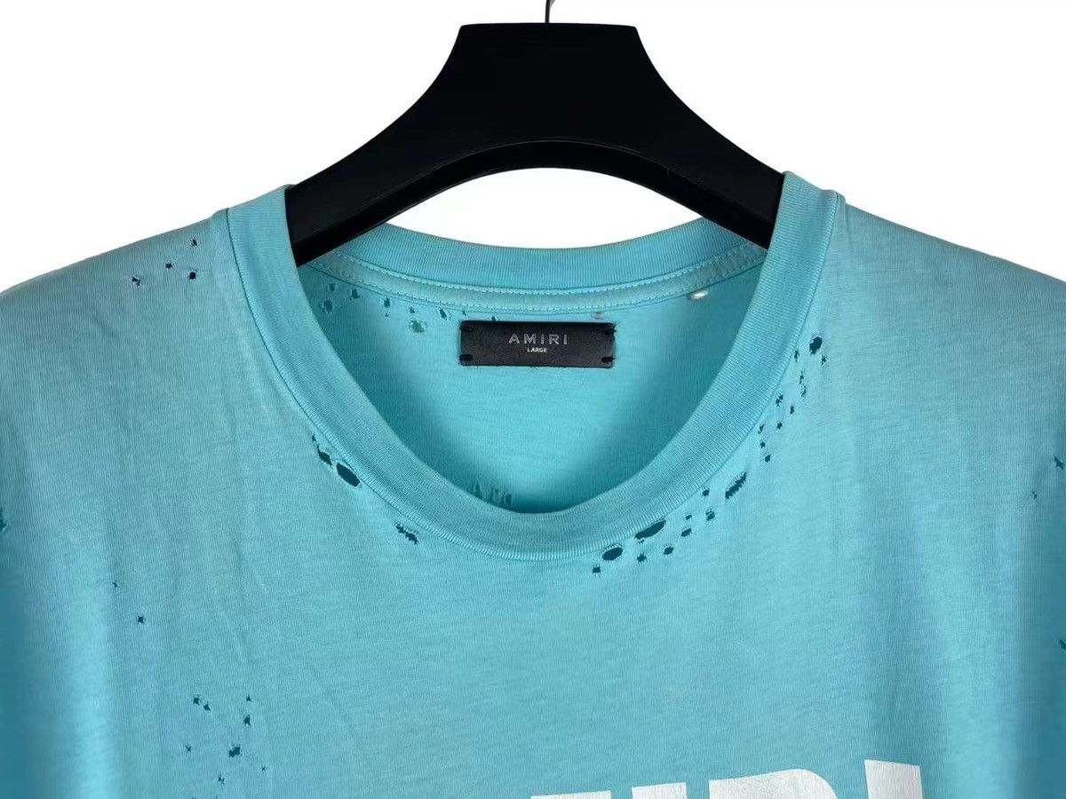 Amiri Amiri Shotgun Distressed Bear Tee Size US L / EU 52-54 / 3 - 3 Thumbnail