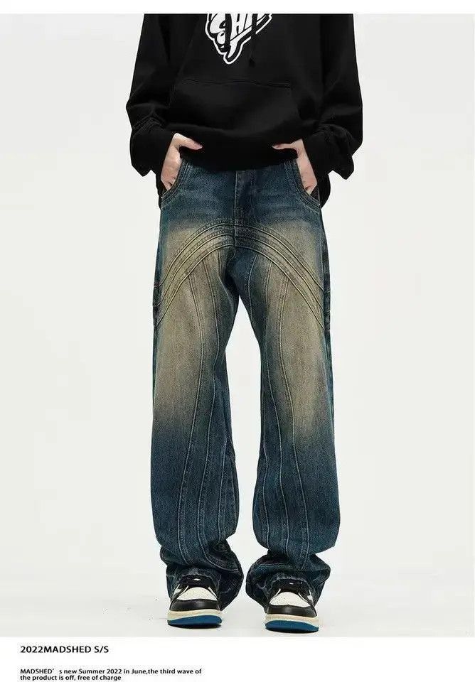 Japanese Brand Flare Pants High Waisted Jeans Size US 32 / EU 48 - 3 Thumbnail