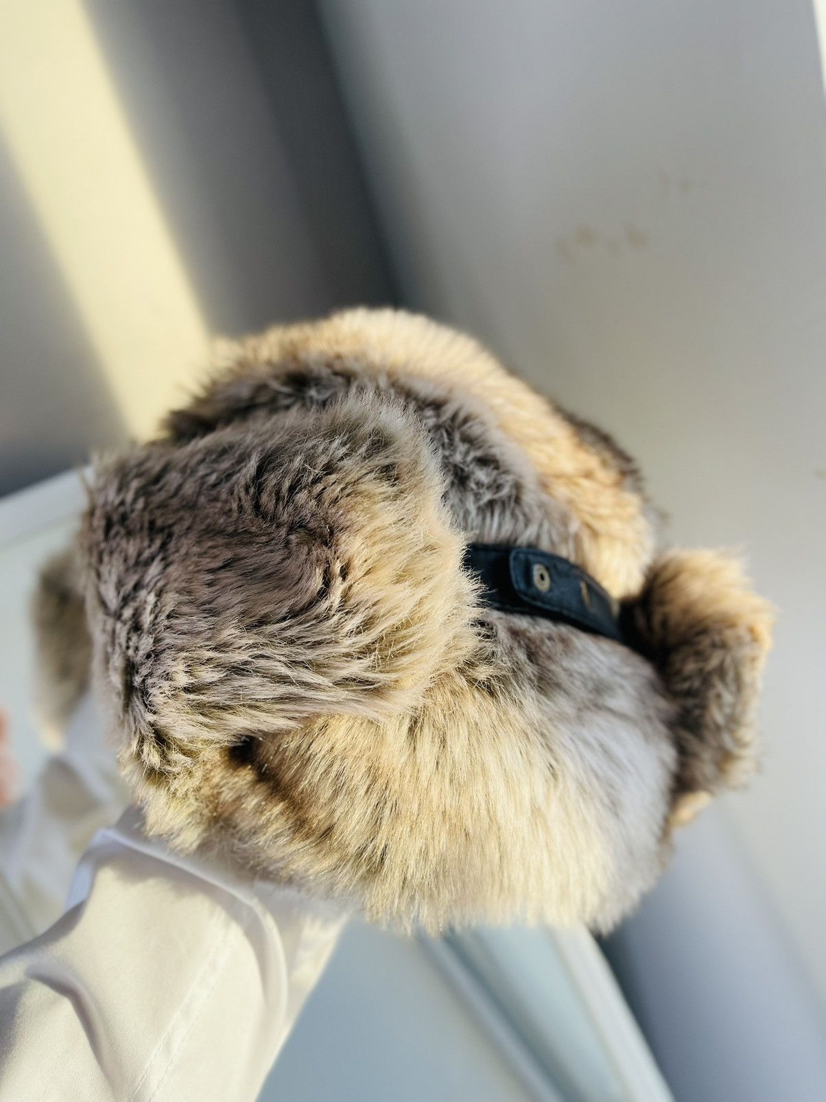 Vintage Vintage fuzzy mohair japanese ushanka hat avant garde Size ONE SIZE - 6 Thumbnail