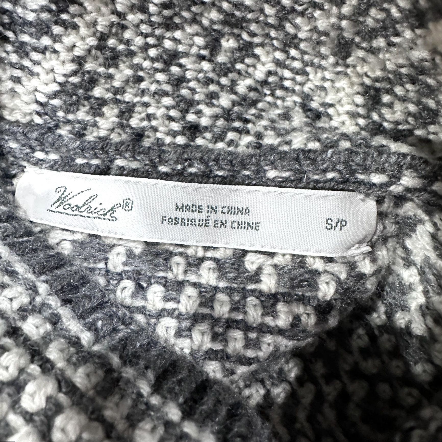 Vintage Woolrich Sweater Women S Gray Fair Isle Pullover Knit Wool Acrylic Nylon Turtleneck Cowl Neck Long Sleeve Wool Blend Pullover Sweater Size S / US 4 / IT 40 - 7 Thumbnail