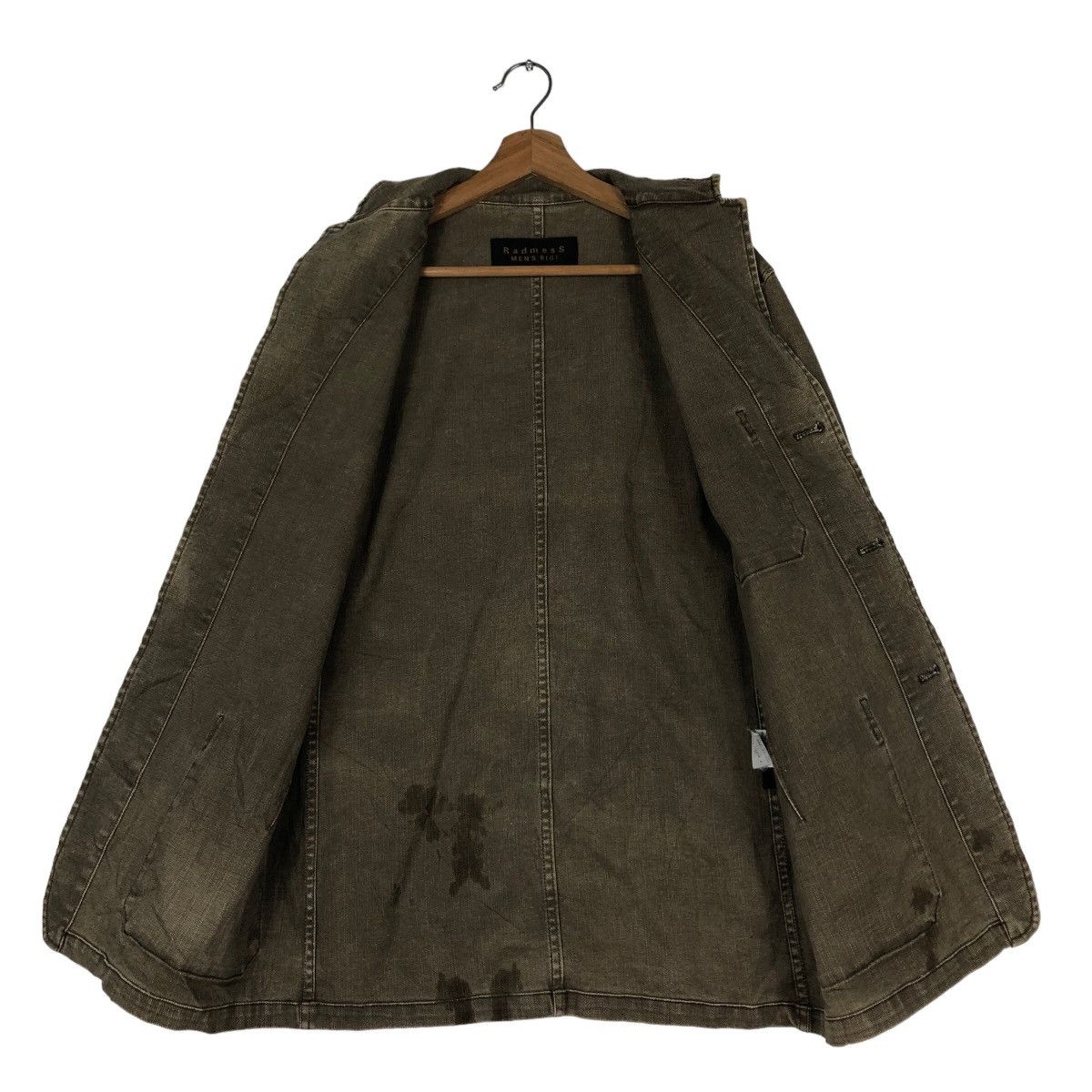 Issey Miyake 🔥Vtg Chore Work Jacket Canvas Radmess Bigi Japan Size US S / EU 44-46 / 1 - 13 Thumbnail