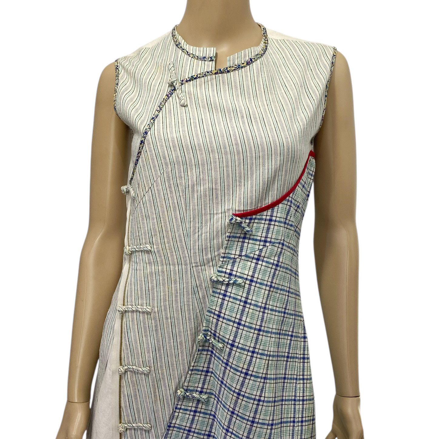 Vivienne Tam Deconstructed Cheongsham Dress Size XS / US 0-2 / IT 36-38 - 7 Thumbnail