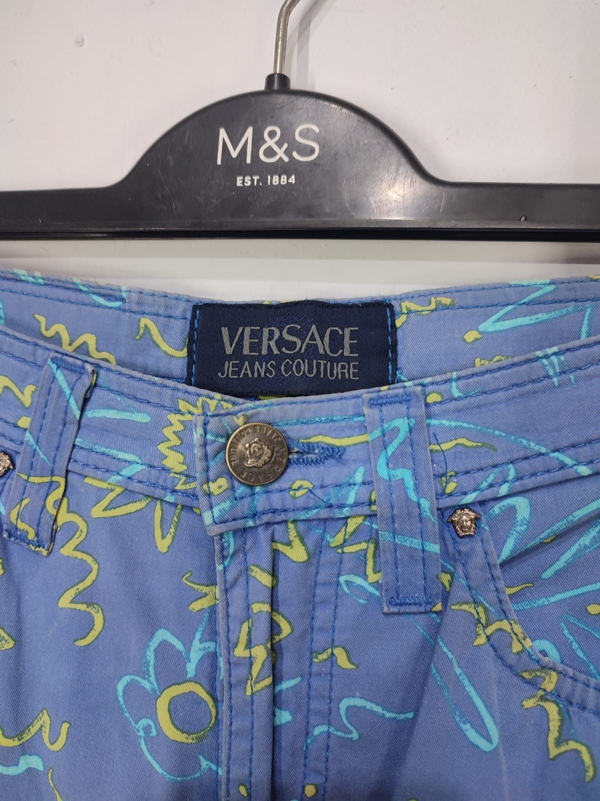 *Versace Jeans Couture Florals Art Trousers