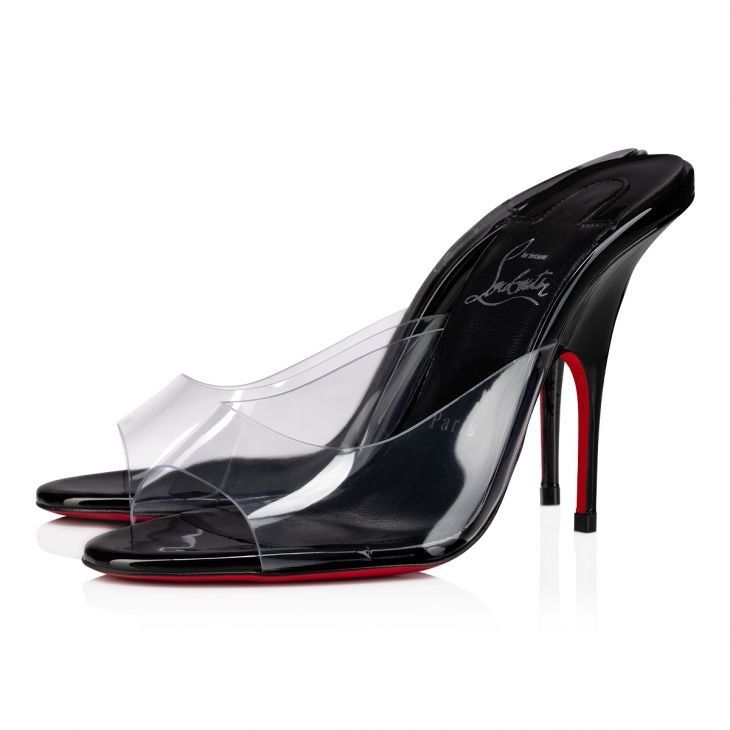 Christian Louboutin o1s1wg110924 Just Arch Heels in Black Size US 8 / IT 38 - 2 Thumbnail