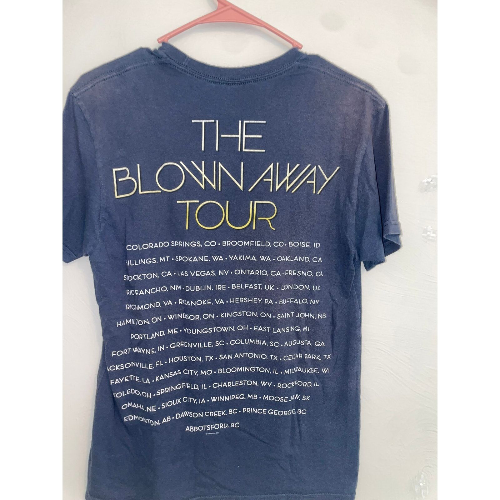 Tultex Womens Carrie Underwood Tour Shirt The Blown Away Small Size S / US 4 / IT 40 - 9 Thumbnail
