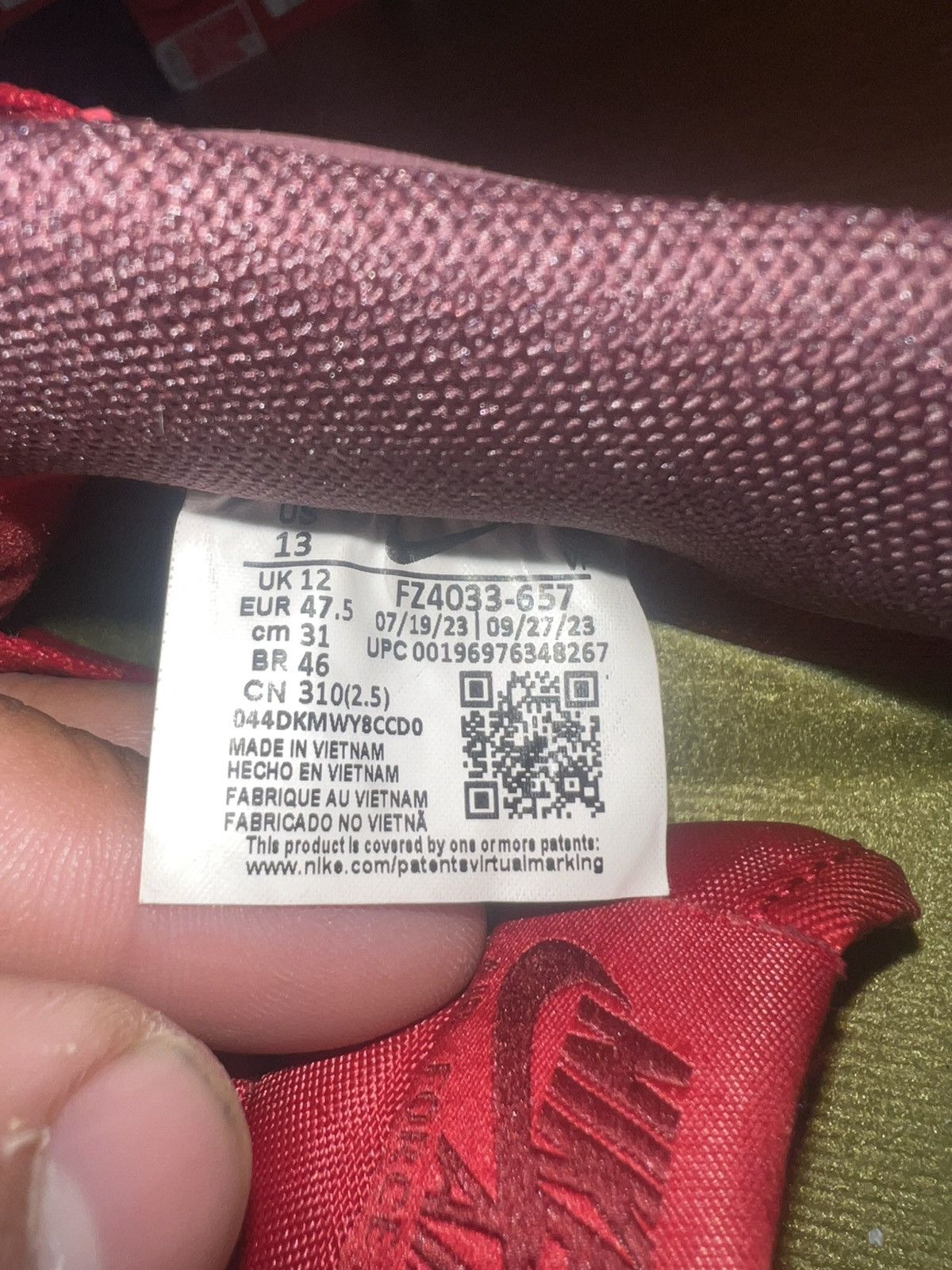 Nike Air Force 1 Low Layers Of Love size 13 Size US 13 / EU 46 - 12 Thumbnail