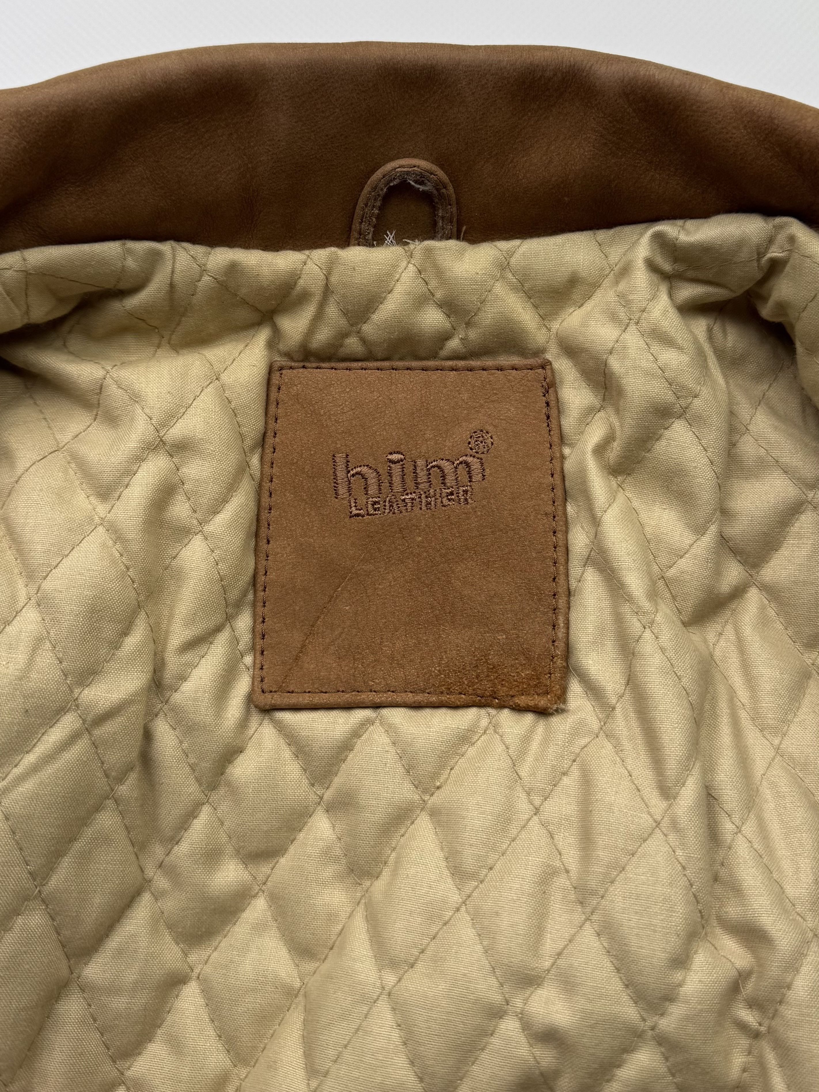 Japanese Brand Vintage Leather Bomber Jacket B135(V174)E2 Size US XXL / EU 58 / 5 - 8 Thumbnail