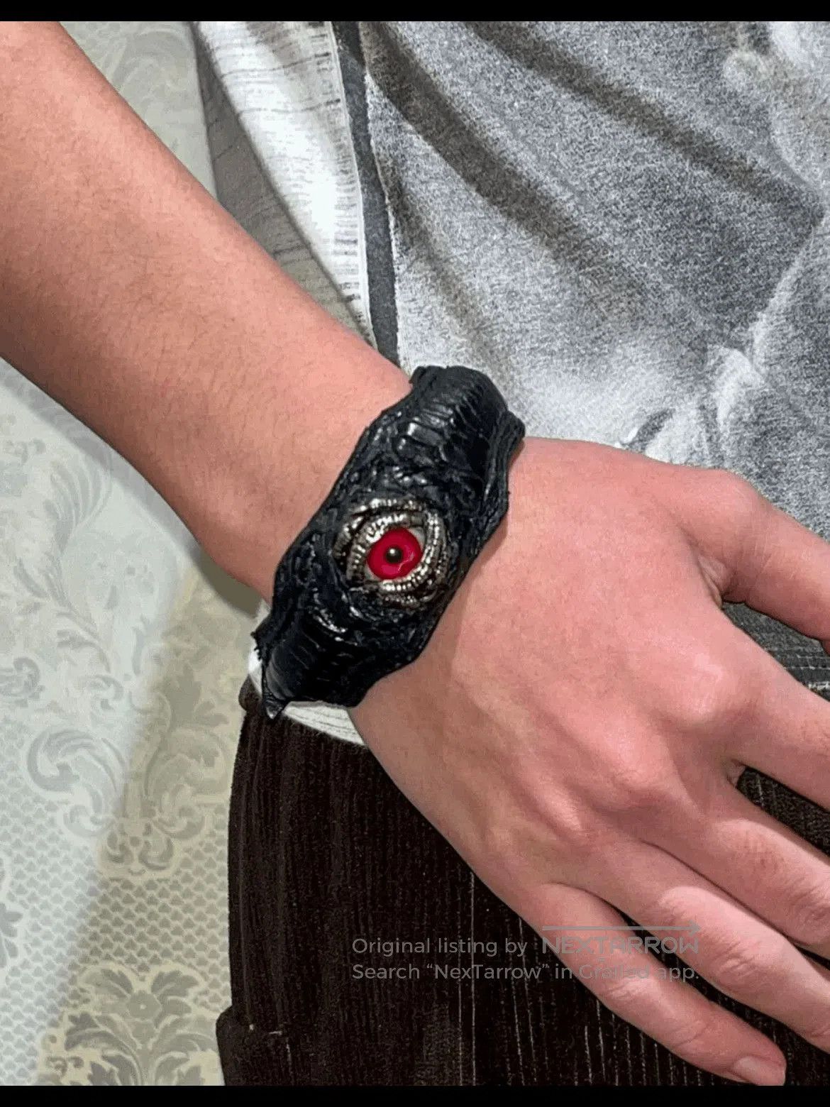 KMRii KMRii Eye Ball Leather Bracelet. Size ONE SIZE - 6 Thumbnail