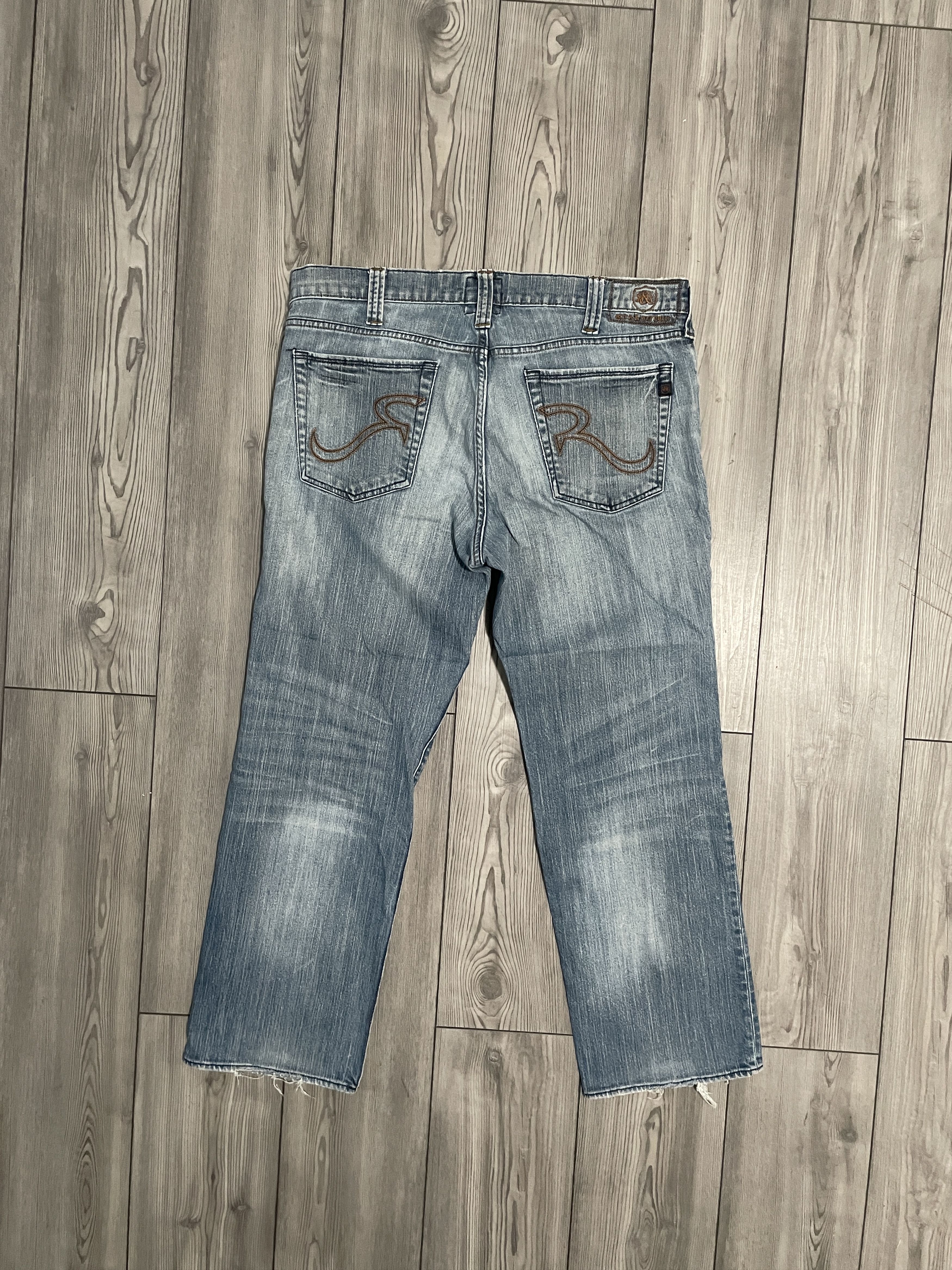 Rock & Republic Distressed Rock & Republic Blue Demin Size US 38 / EU 54 - 2 Thumbnail