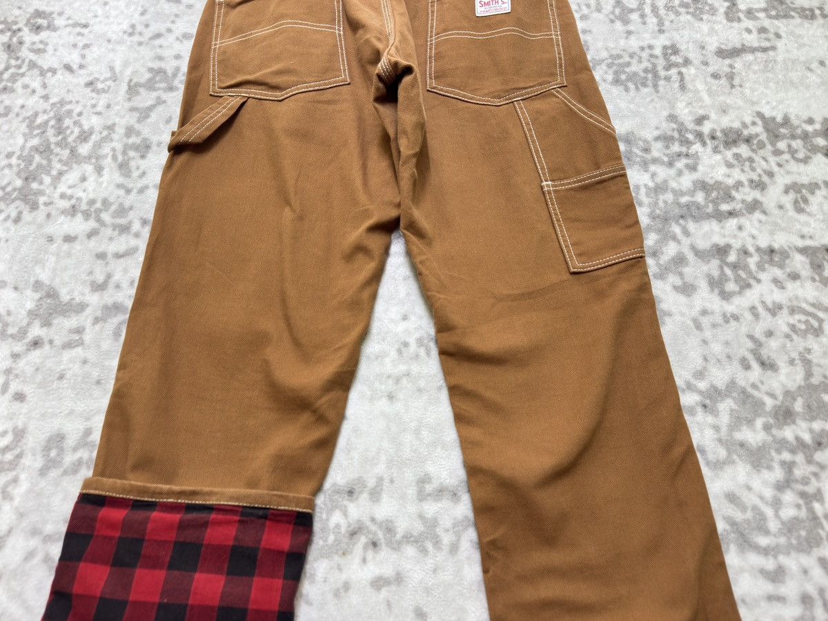 Vintage Vintage Smith’s Carpenter Brown Plaid Lined Workwear Fit Size US 31 - 12 Thumbnail