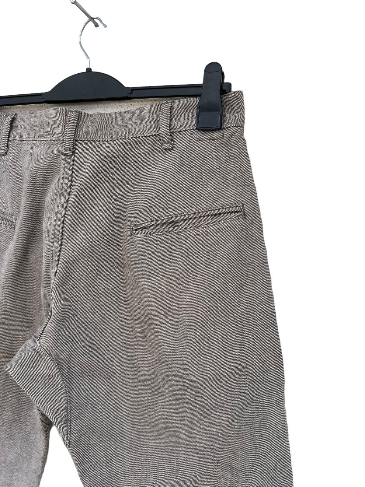 BRU NA BOINNE Bru Na Boinne Japan Muddy Grey Denim Cropped Selvedge Jeans Size US 31 - 16 Thumbnail
