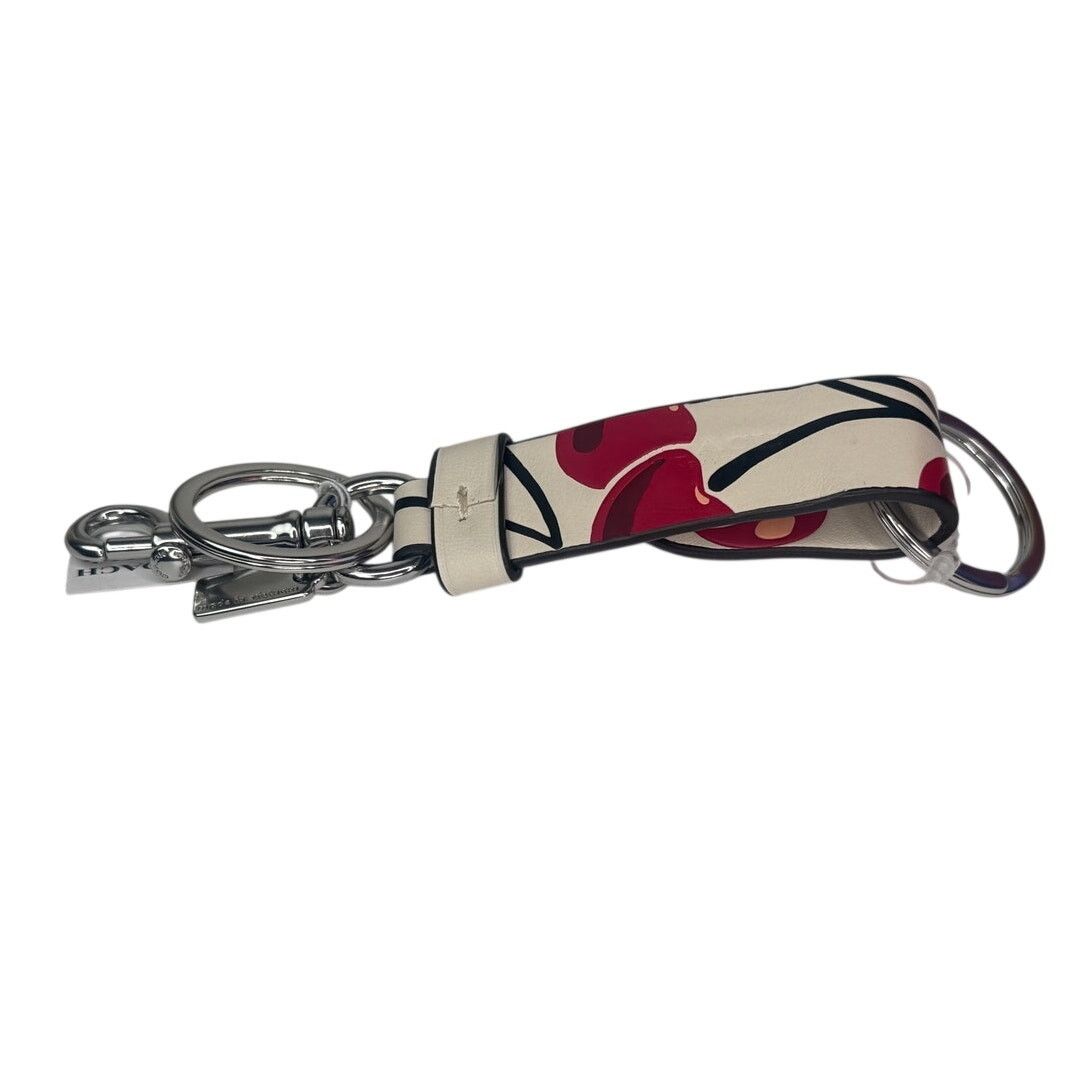 Coach Coach Trigger Snap Bag Charm With Cherry Print Keychain Size ONE SIZE - 3 Thumbnail