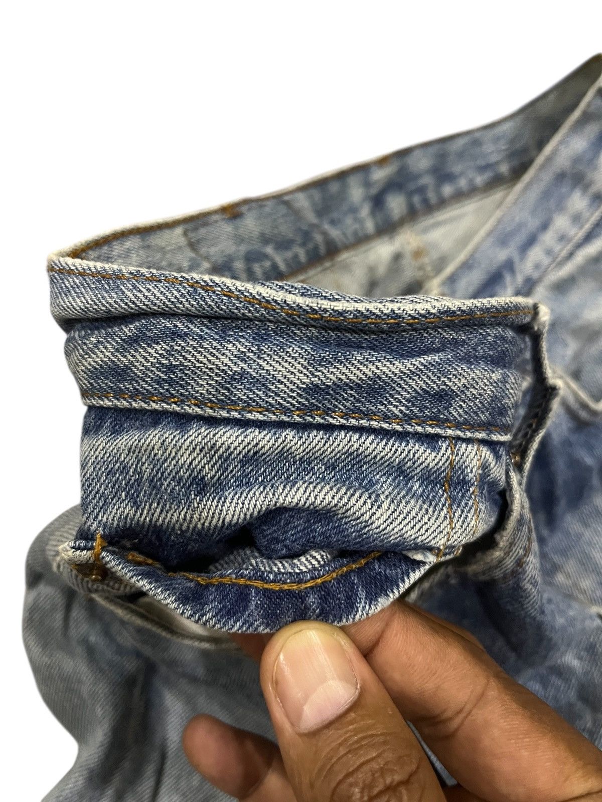 Levi's Vintage Clothing Vintage levis 501 denim rendem usa Size US 32 / EU 48 - 9 Thumbnail